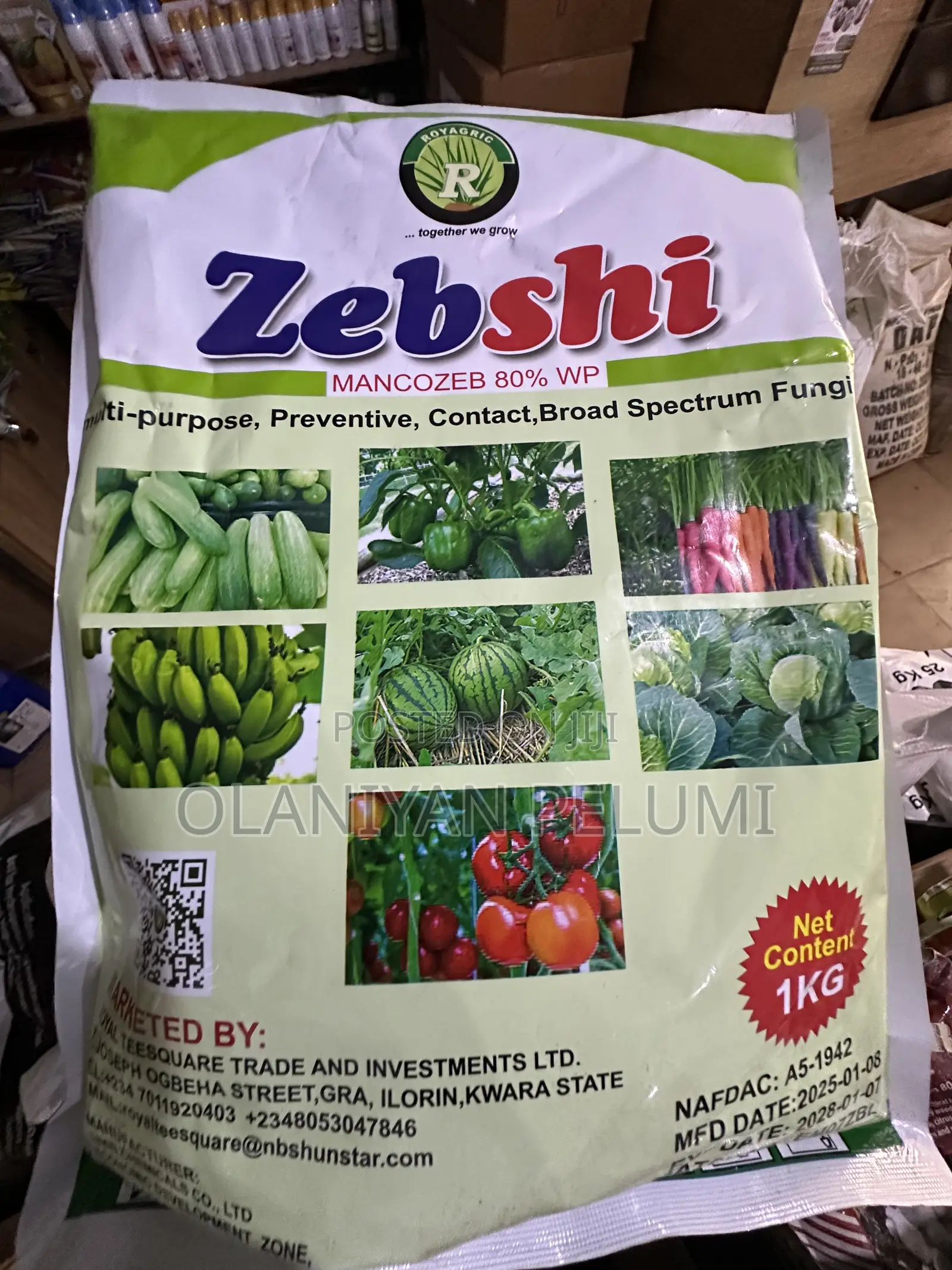 Zebshi Fungicide 80% Wp