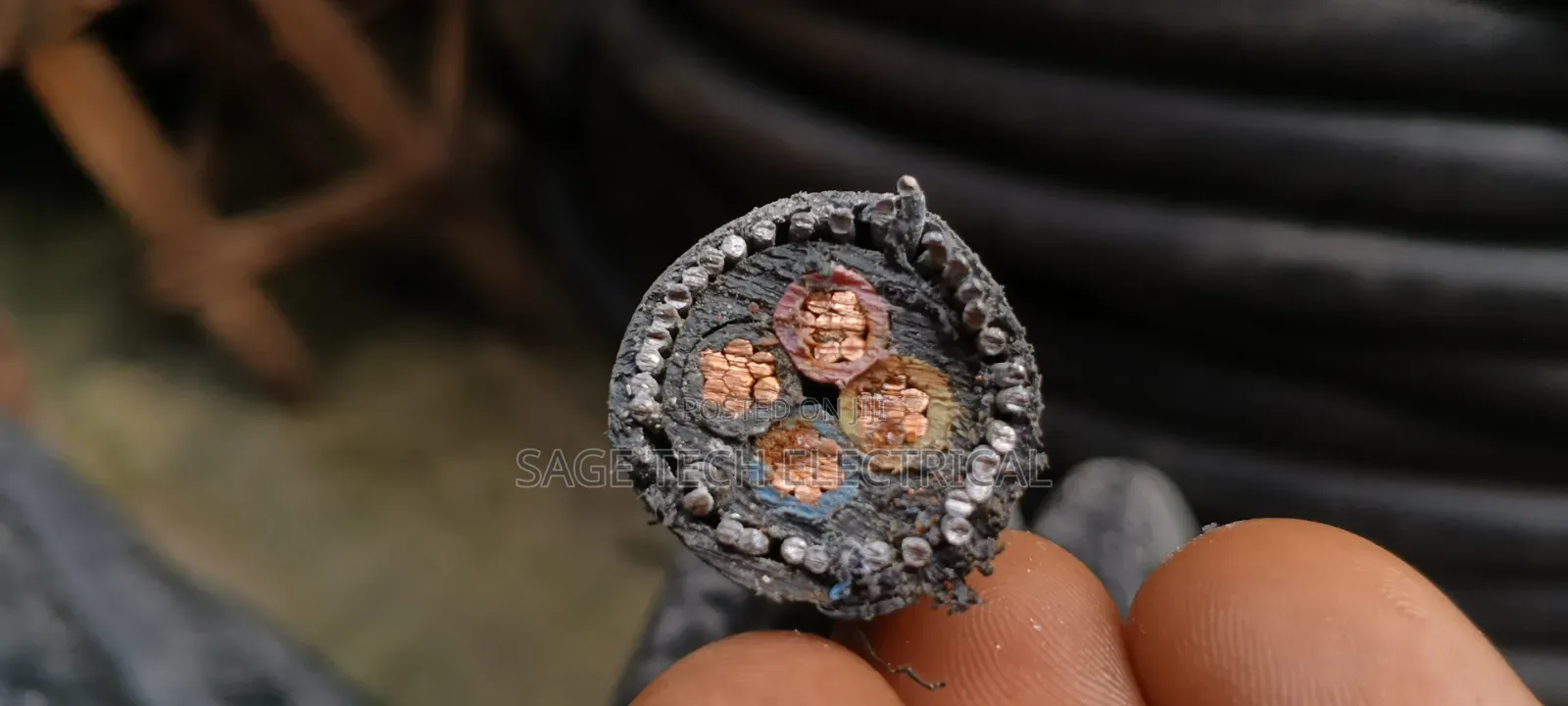 10mm 4core Armored Cable Kablmetal