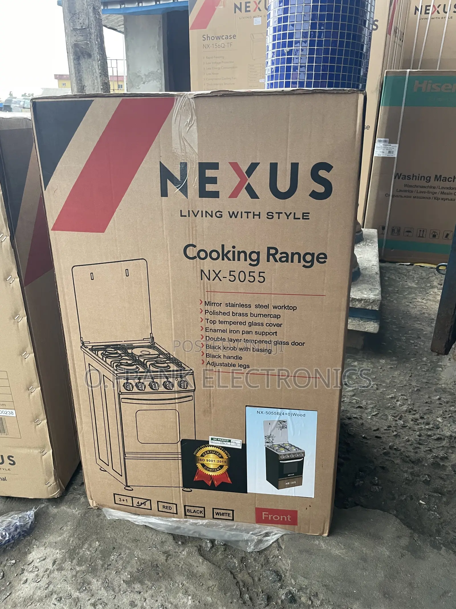 Nexus 50x50 (4+0) Gas Cooker