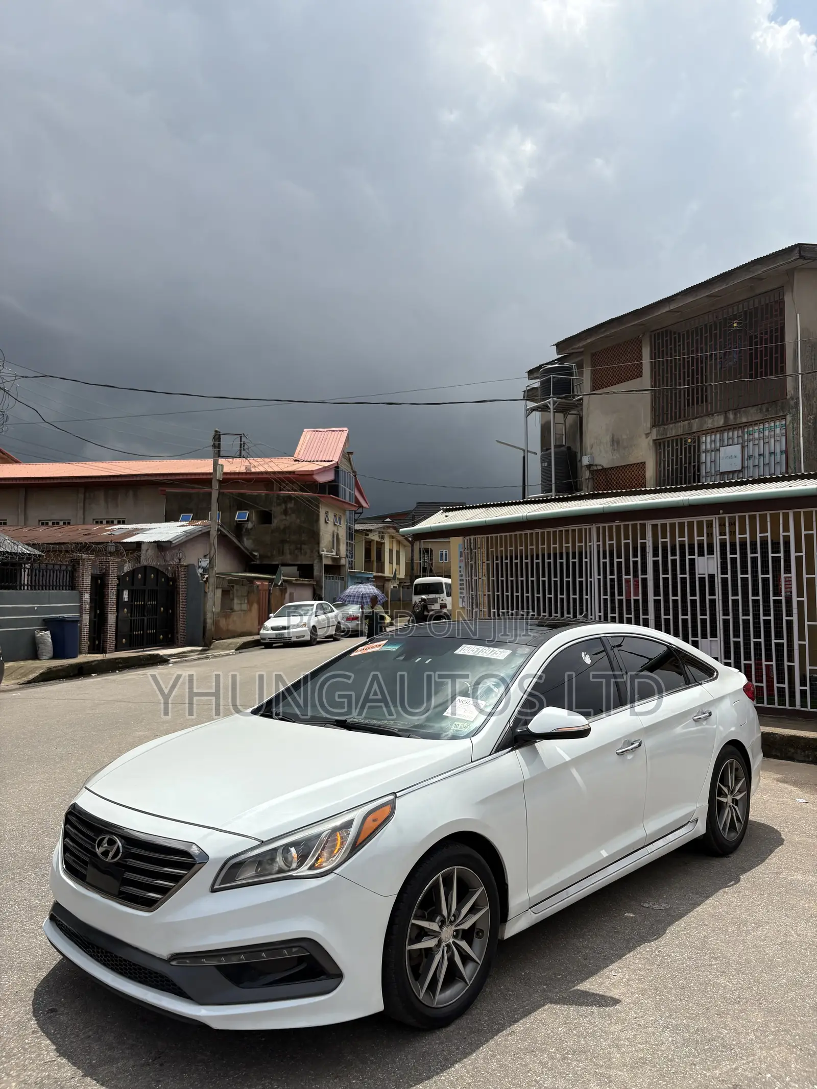 Hyundai Sonata 2015 White