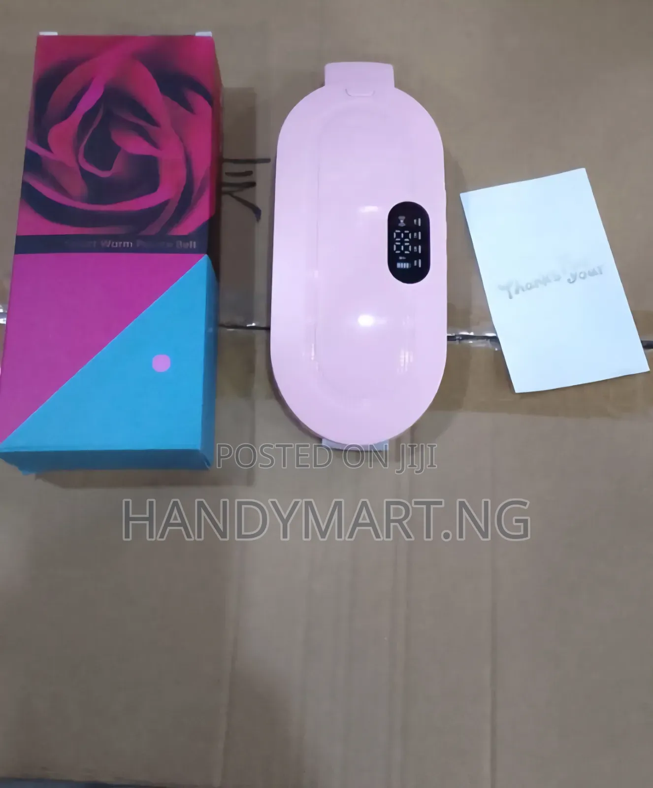 Portable Cordless Menstrual Heating Pad and Massage Belt,