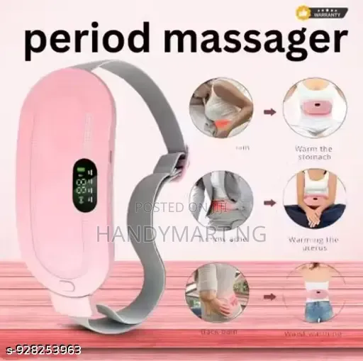 Portable Cordless Menstrual Heating Pad and Massage Belt,