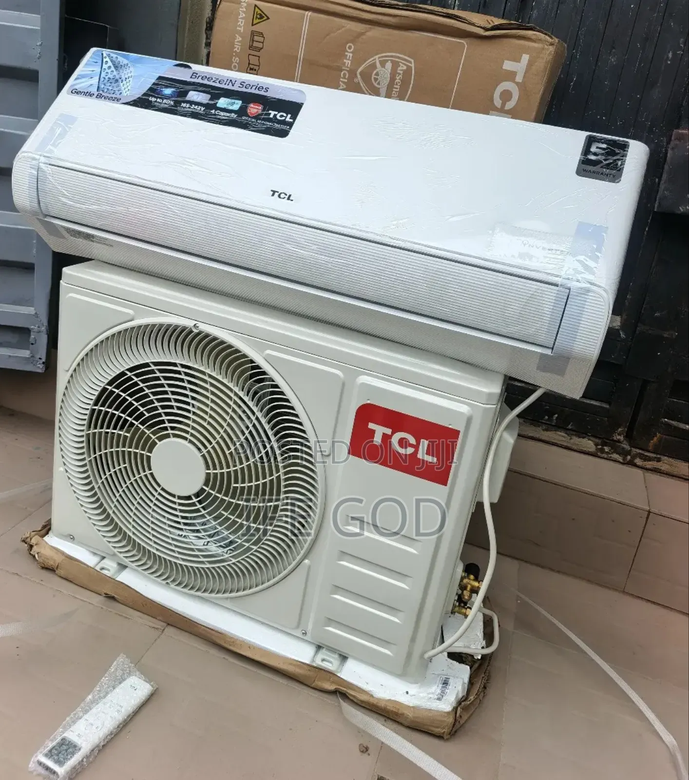 Original TCL 2 Hp R410a Inverter Air Conditioner Split Unit 100%Cooper