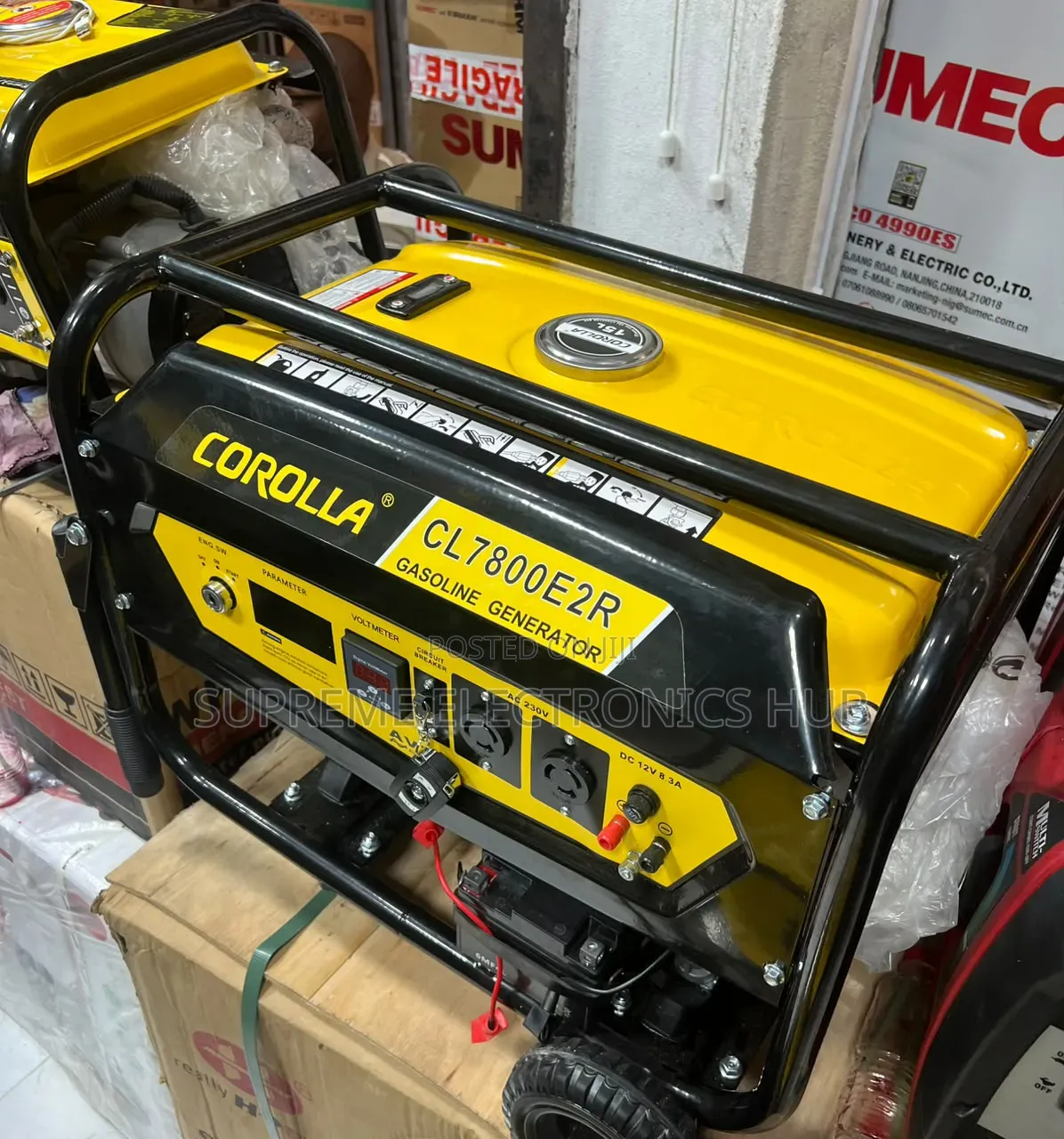 Brand New Corolla 3.5kva Cl7800e2r Petrol Generator With Remote Start