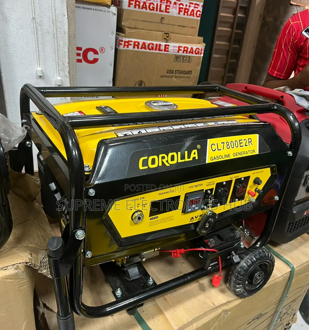 Brand New Corolla 3.5kva Petrol Generator Set [Us Standard]