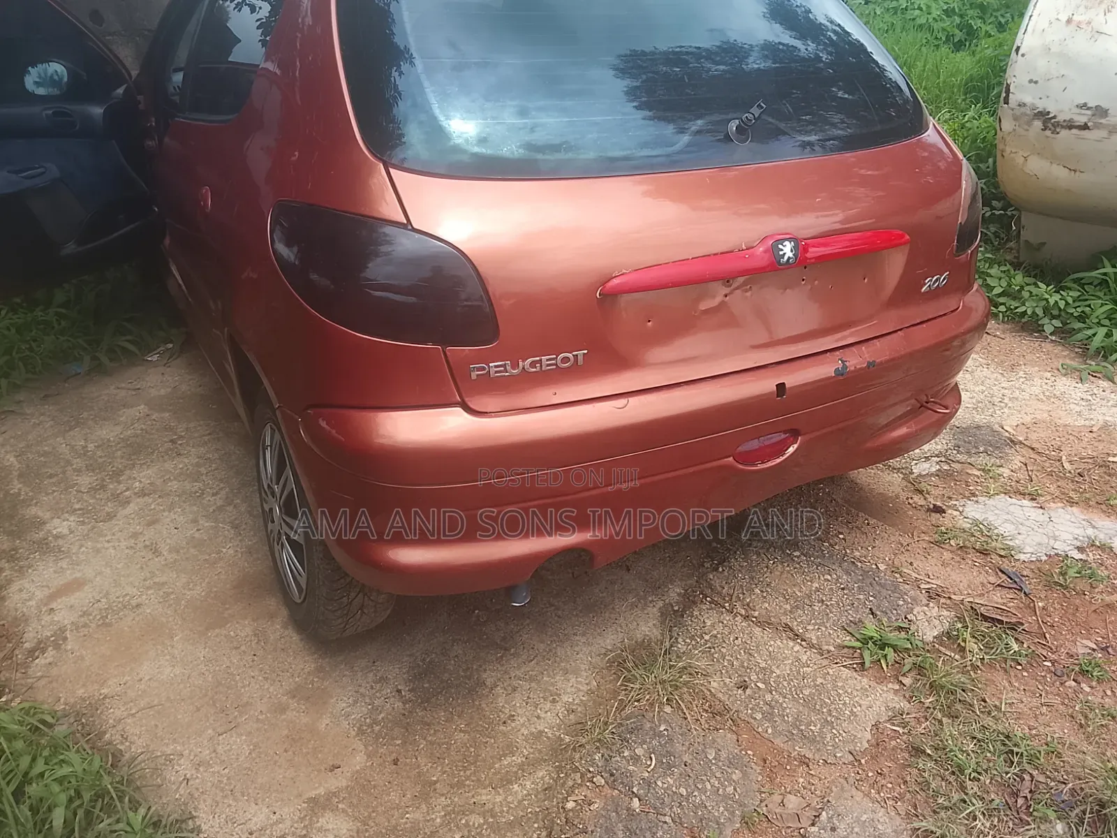 Peugeot 206 2005 Burgundy