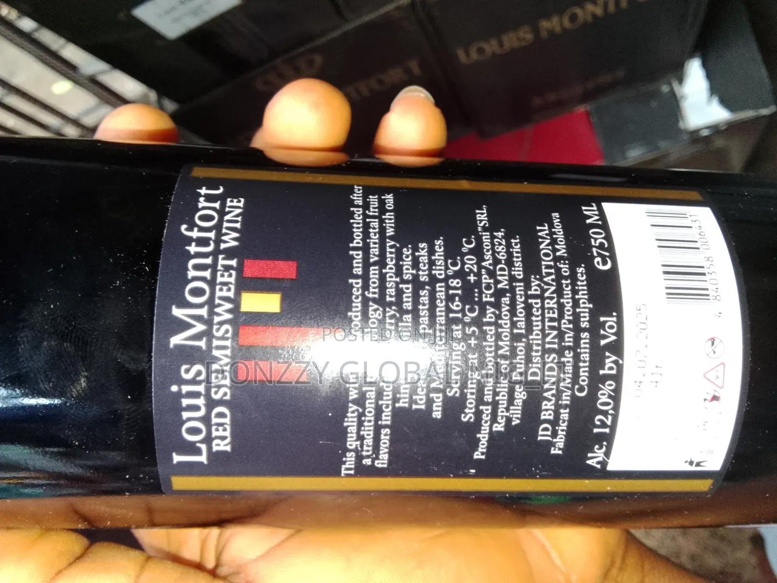 Louis Montfort Red Wine (12bottles)