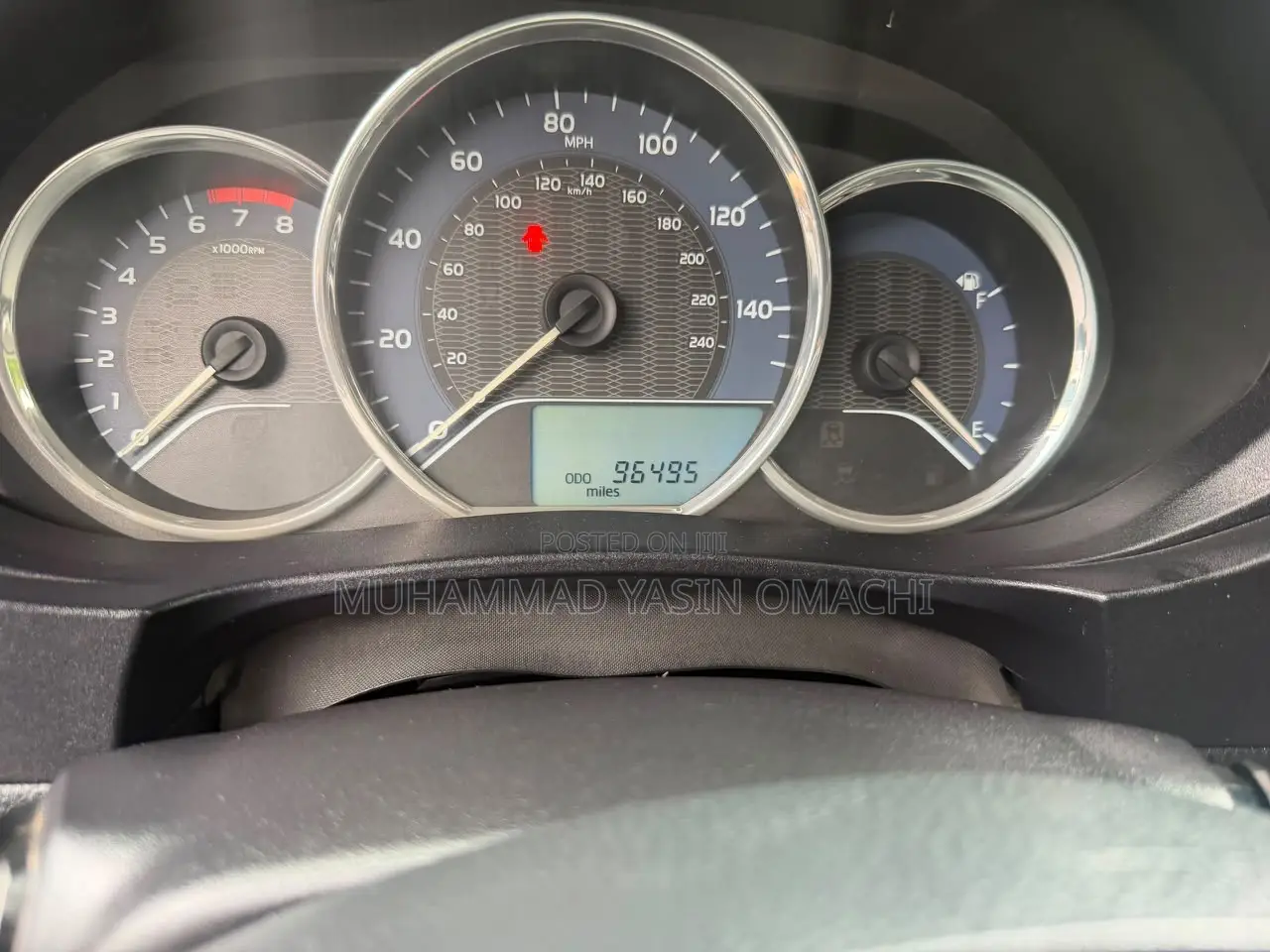 Toyota Corolla 2015 Blue