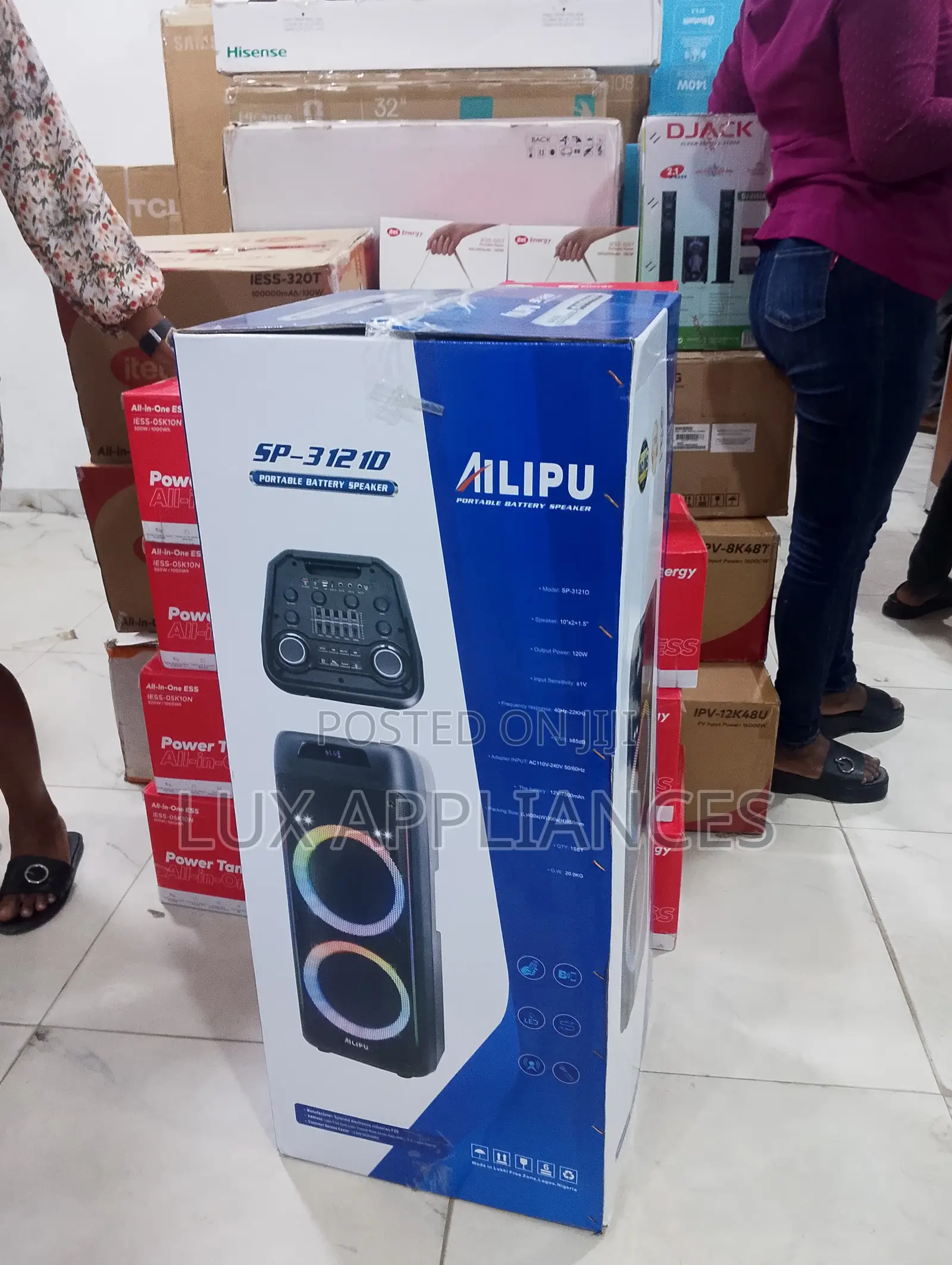 Ailipu Portable Battery Speaker With Bluetooth
