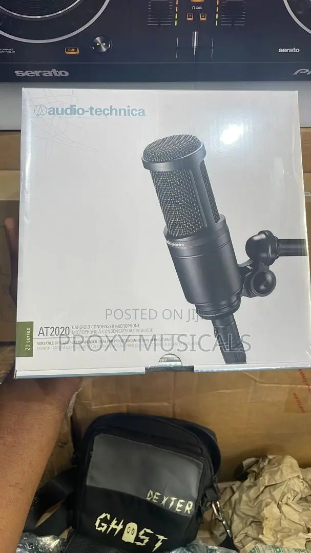 Audio Technica At2020 Studio Condenser Microphone