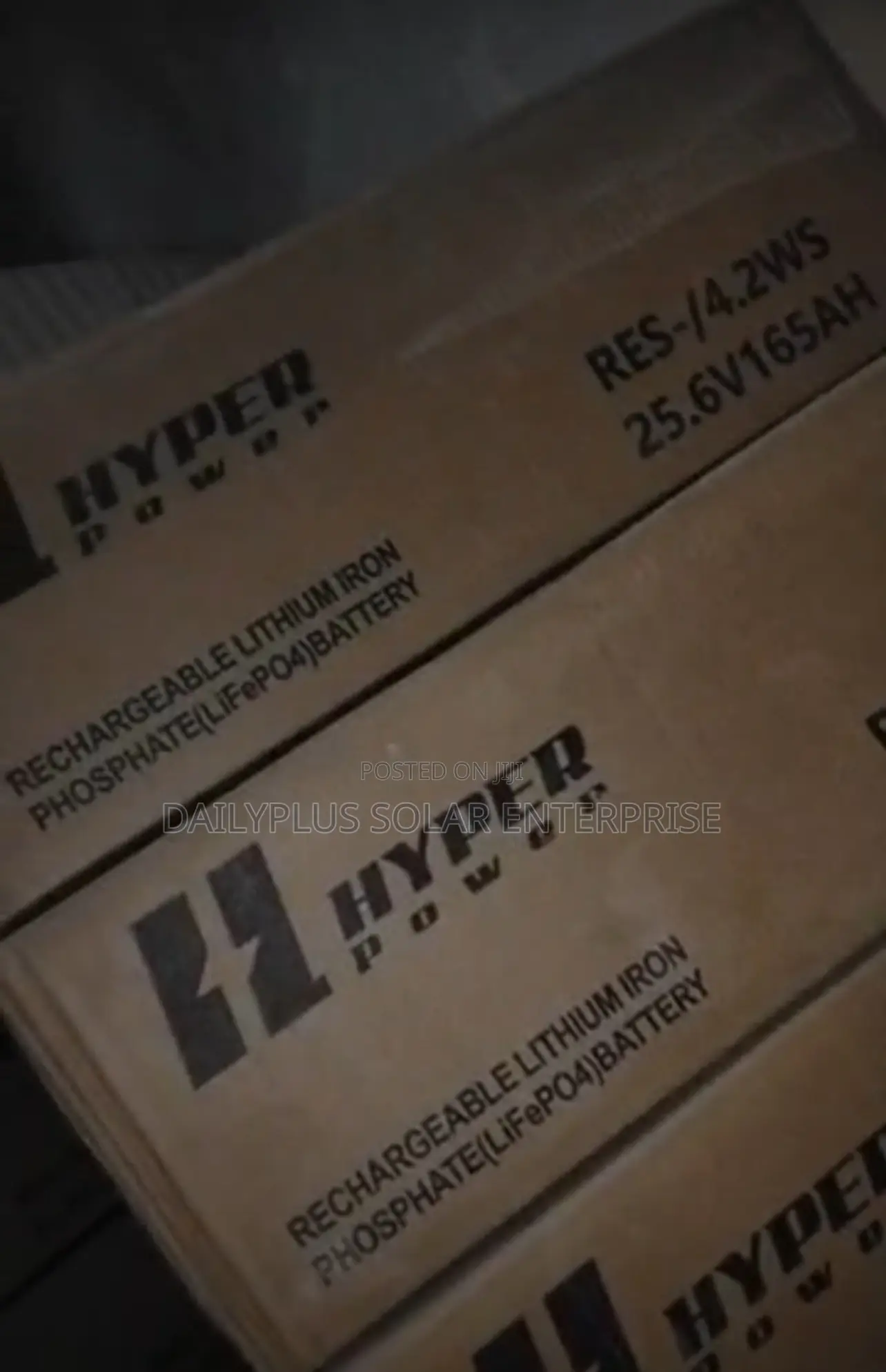 Hyper Power 4.2kwh 25.6v Solar Lithium Battery