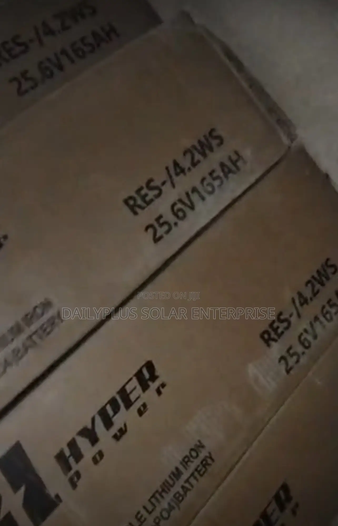 Hyper Power 4.2kwh 25.6v Solar Lithium Battery
