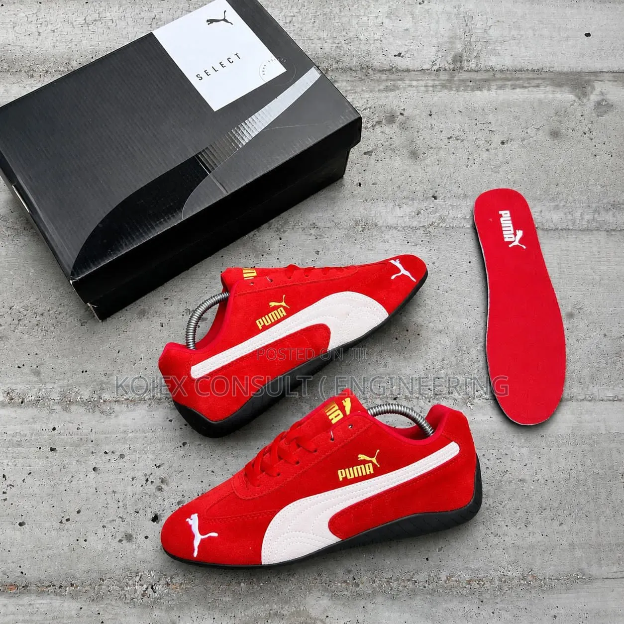 New Stock Puma Og For All Time Red Snks