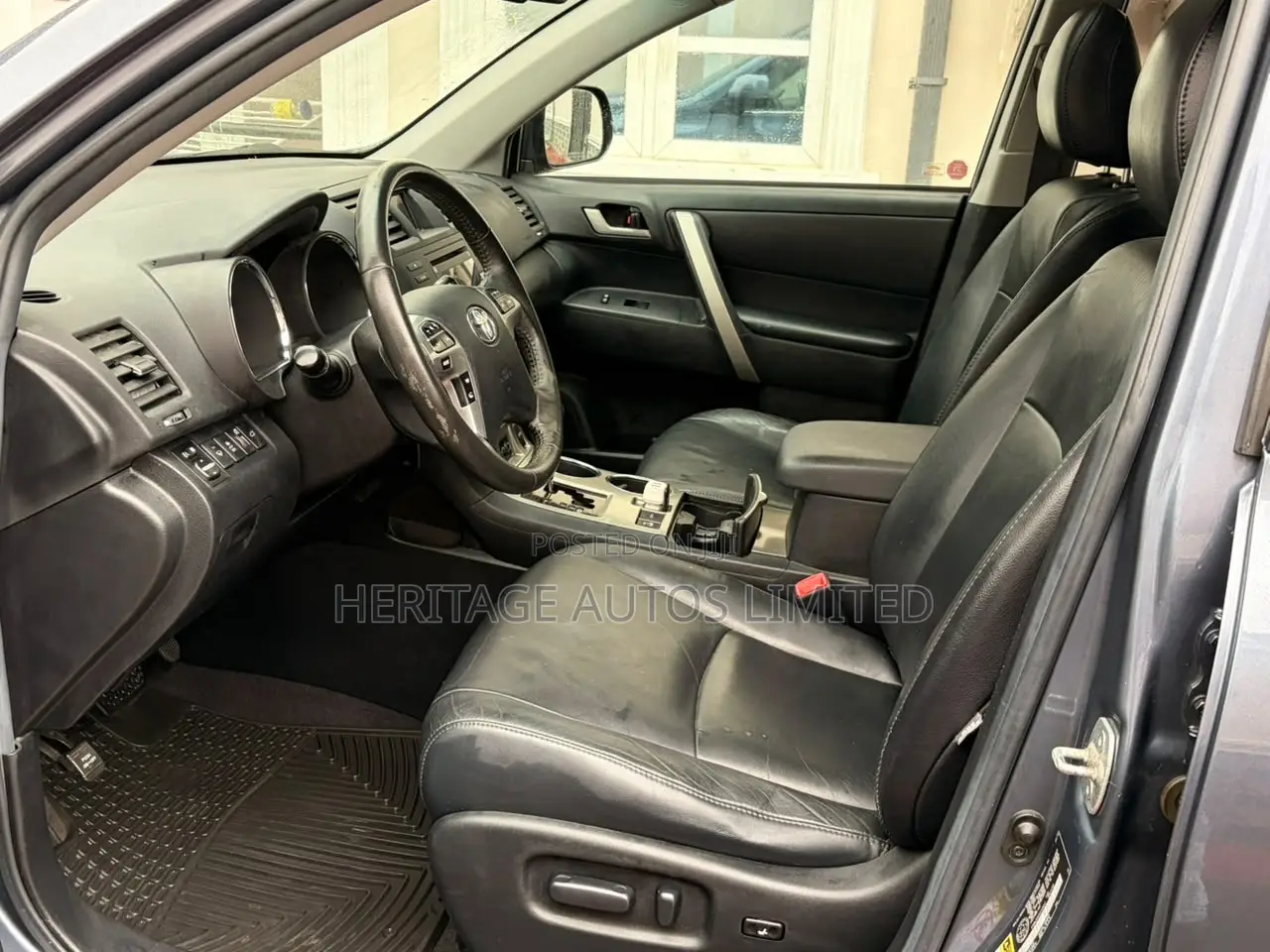 Toyota Highlander Limited 2012 Blue