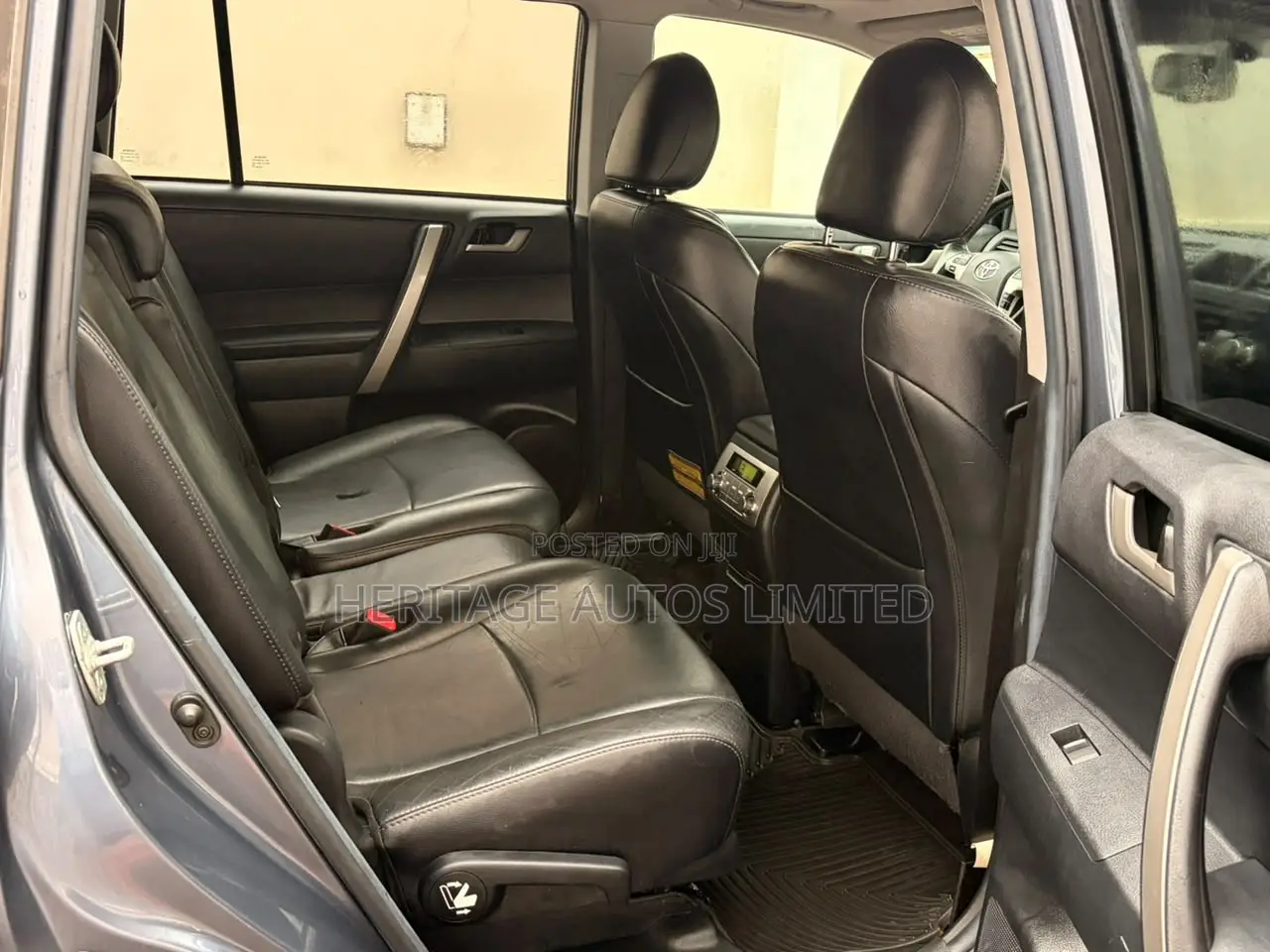 Toyota Highlander Limited 2012 Blue
