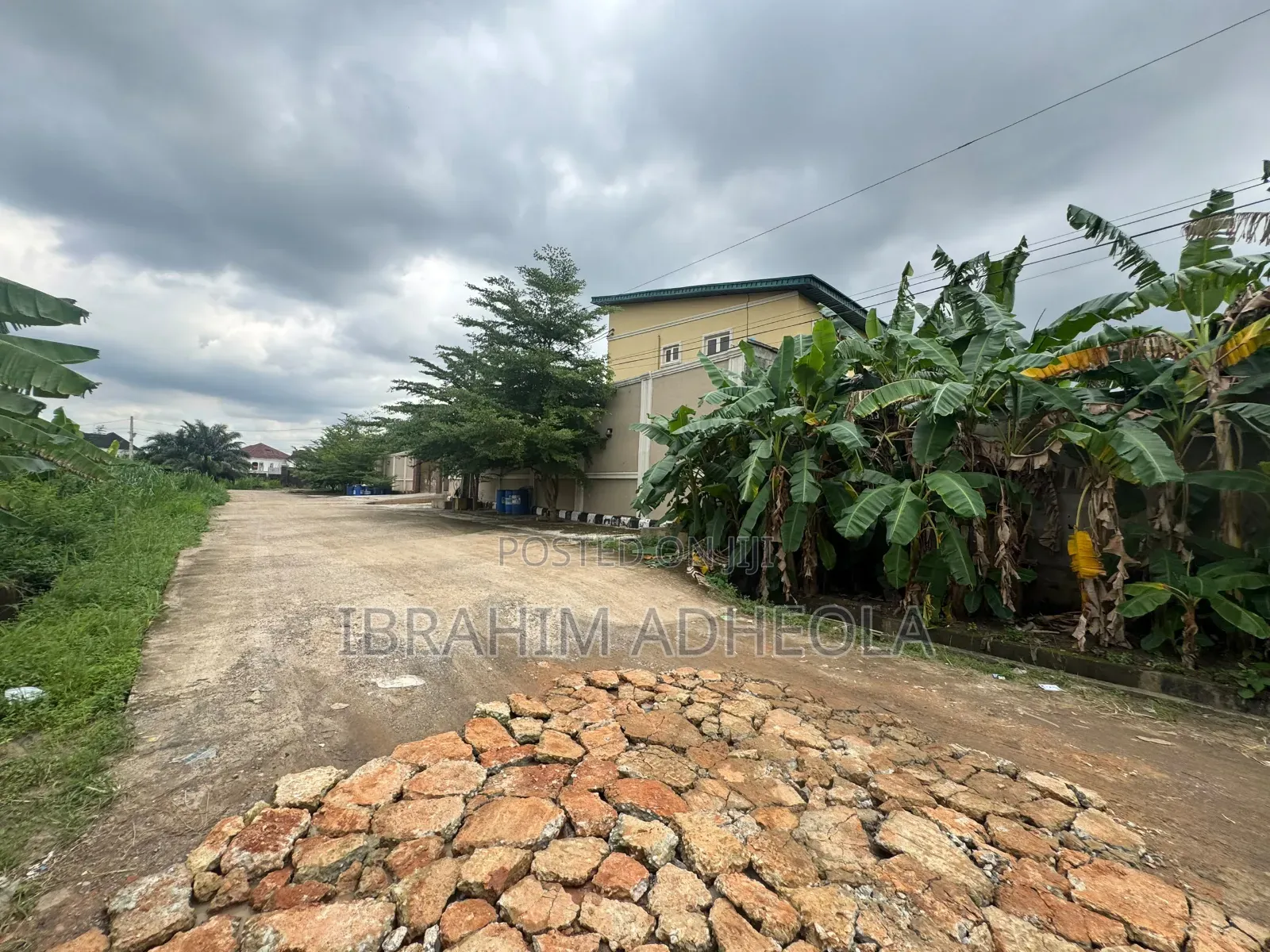 A Perfect Empty Dry Land Measuring 685sqm Fenced and Gated, In