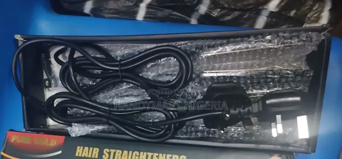 Pure Gold Professional Hair Straightener (Model 823)