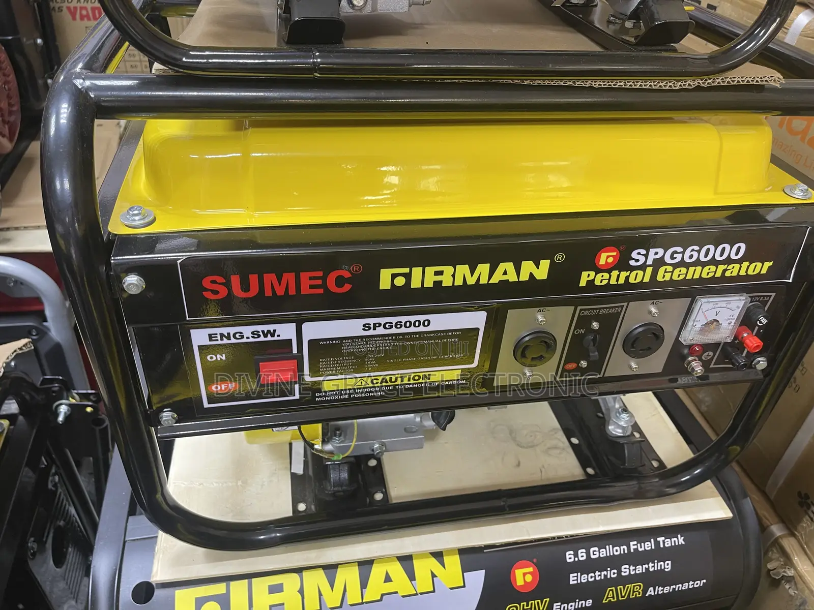 Brand New 4.5kva Firman Petrol Key Start Generator /Copper Coil