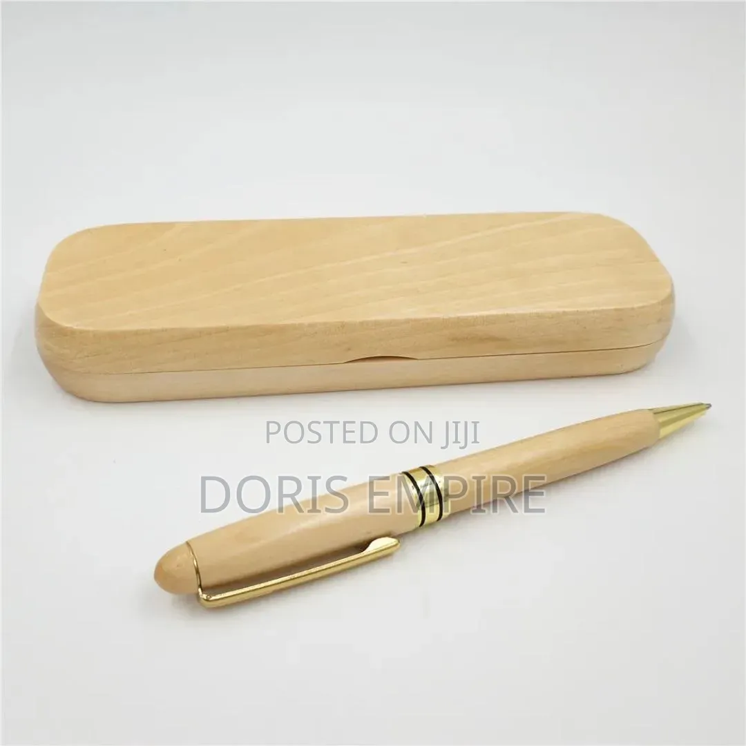 Wooden Ballpoint Pen Set for Corporate Gift.