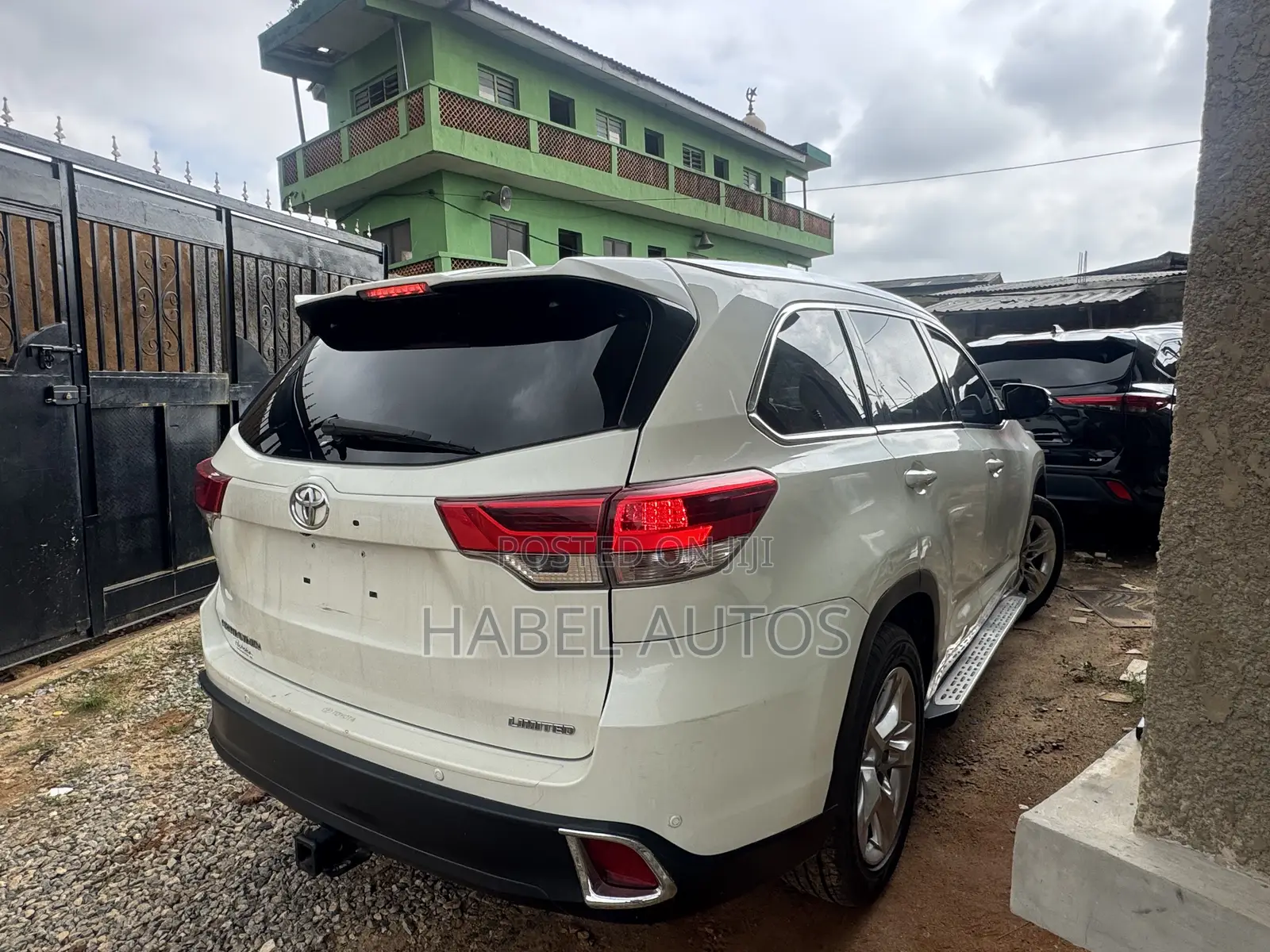 Toyota Highlander Limited V6 4x2 (3.5L 6cyl 6A) 2016 White