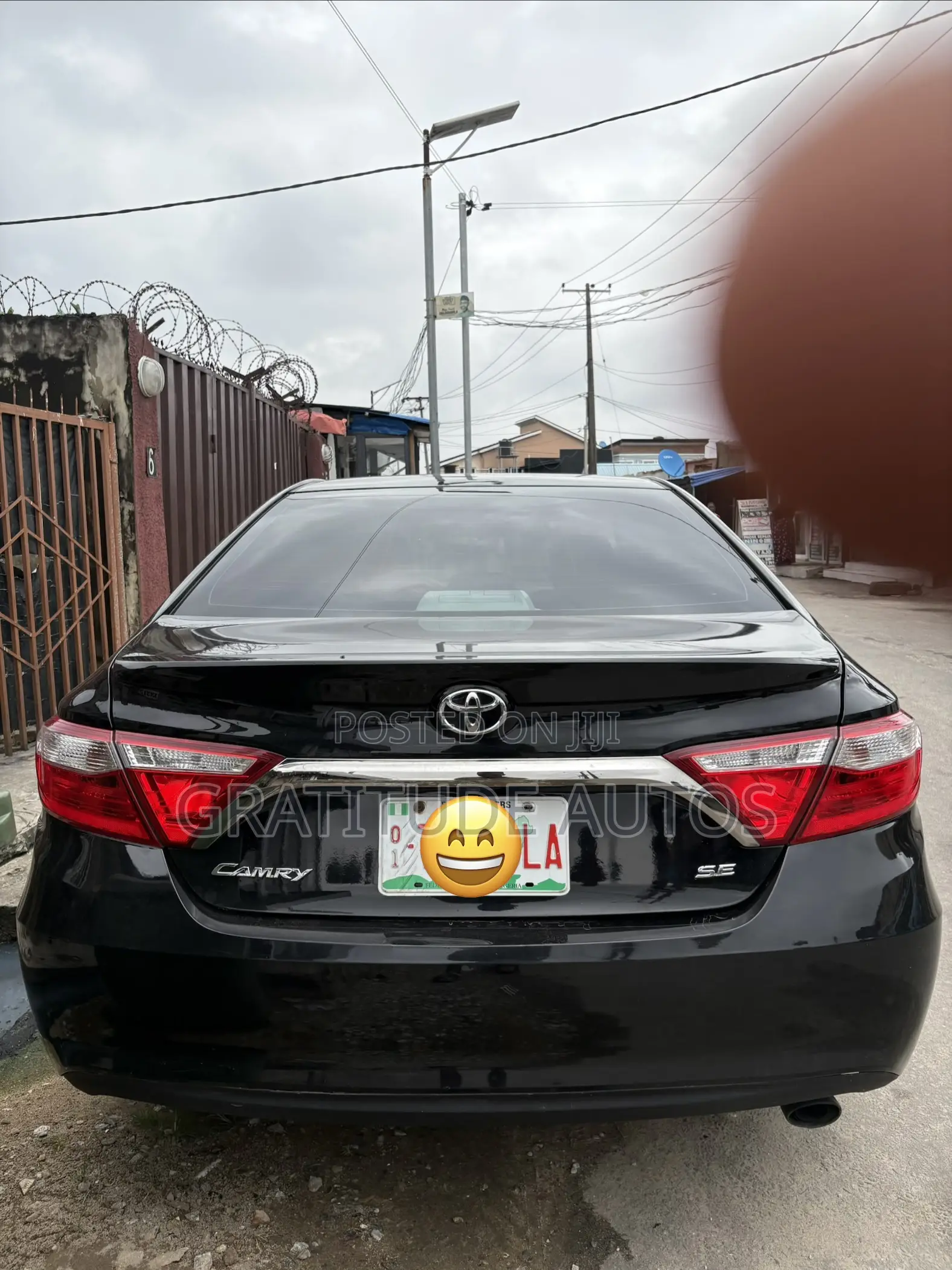 Toyota Camry SE 4dr Sedan (2.5L 4cyl 6A) 2017 Black