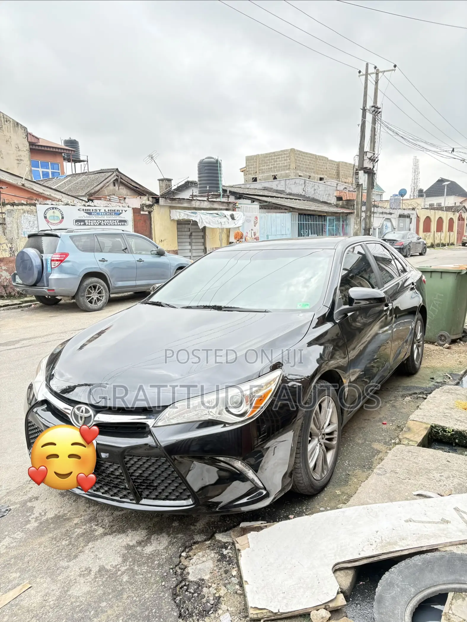 Toyota Camry SE 4dr Sedan (2.5L 4cyl 6A) 2017 Black