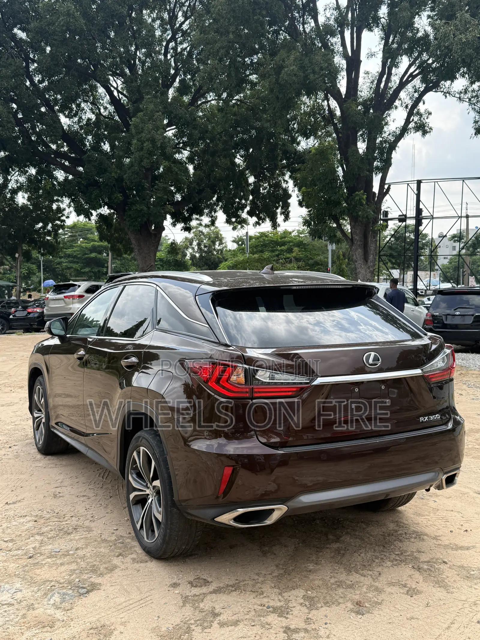 Lexus RX 350 AWD 2017 Brown