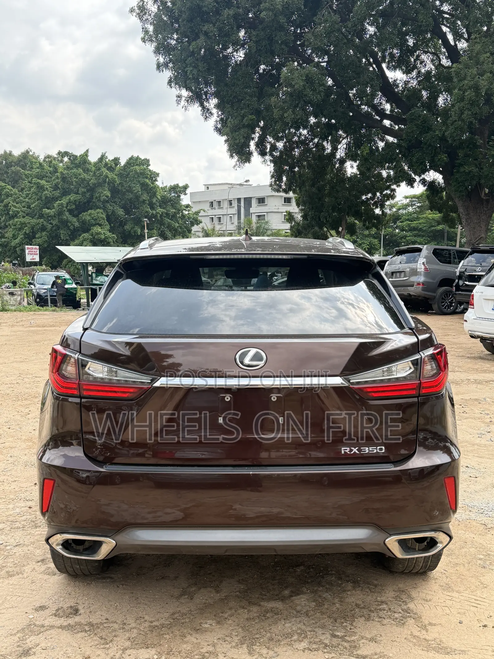 Lexus RX 350 AWD 2017 Brown
