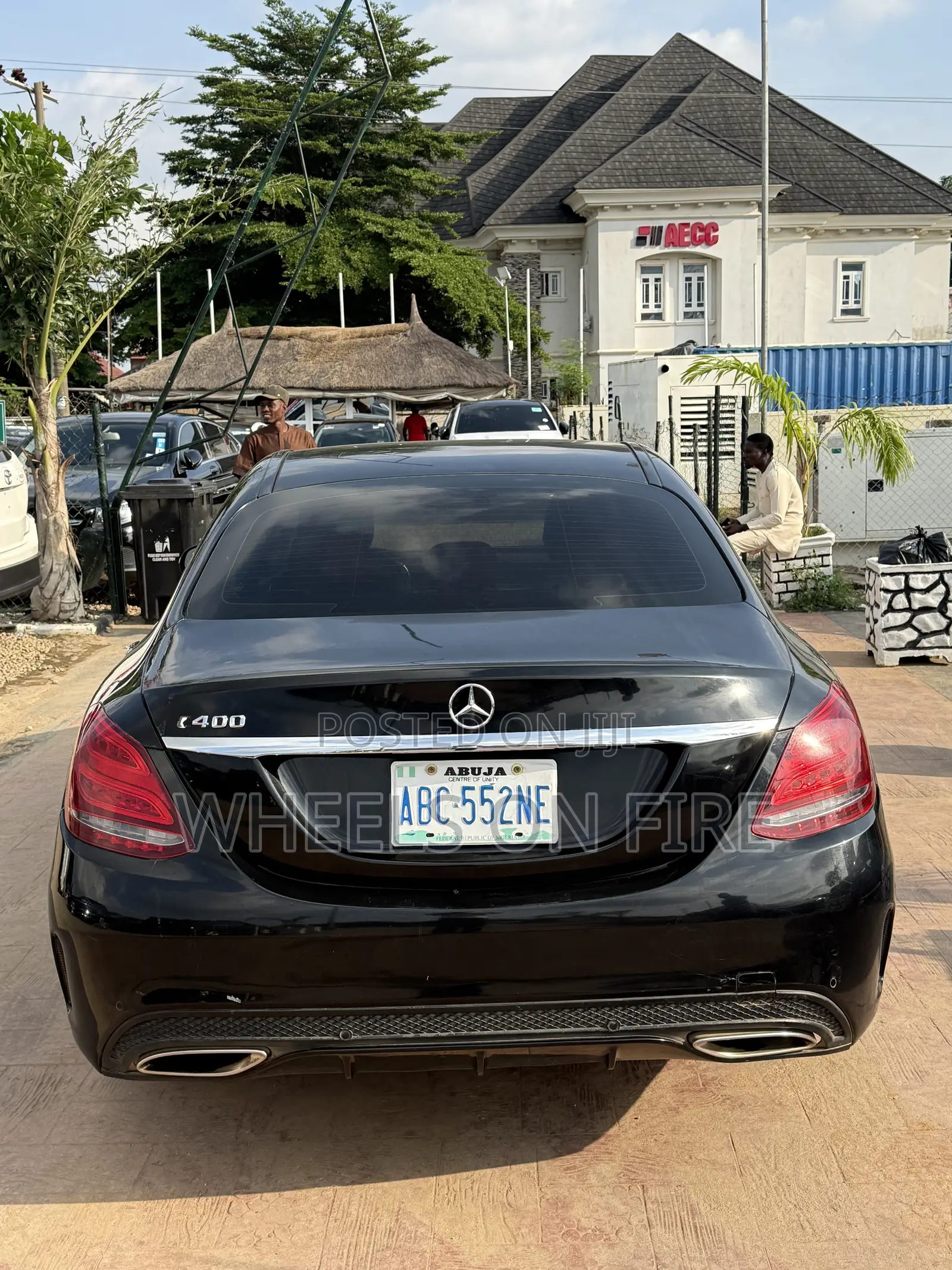 Mercedes-Benz C400 4Matic AWD Sedan (3.0L V6 7A) 2015 Black