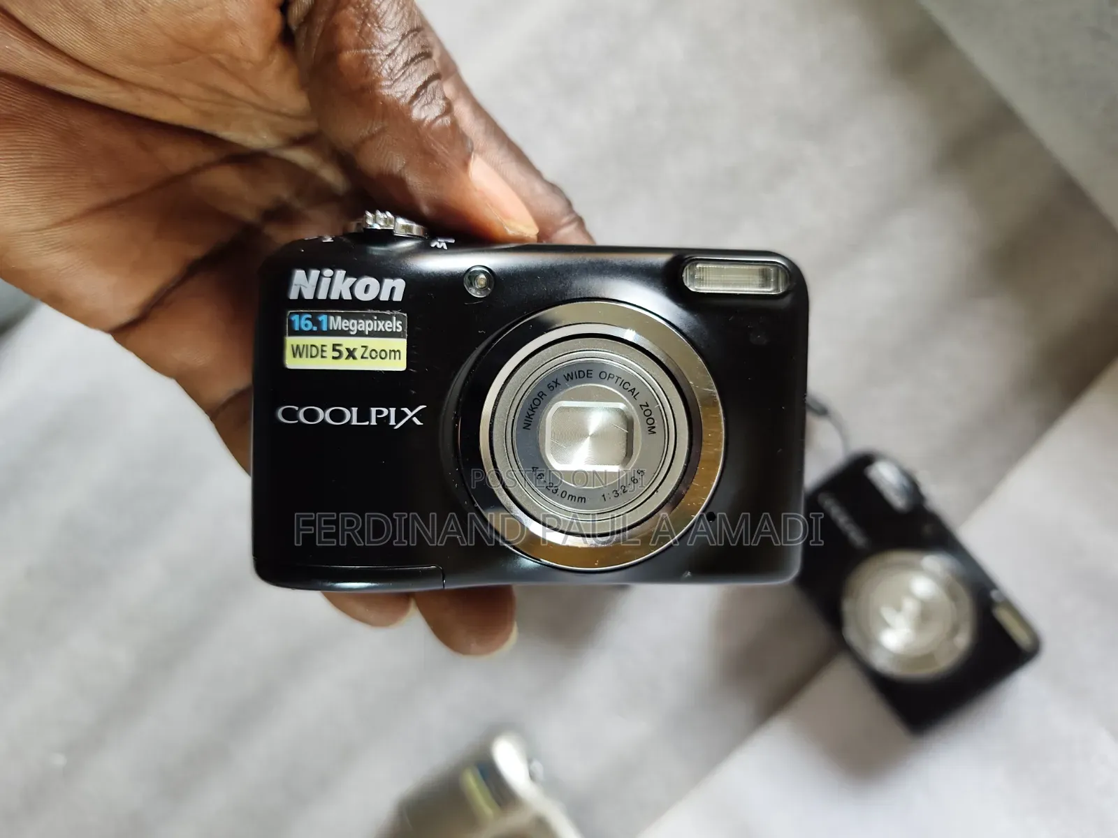 Nikon Digital Photo Video Camera for Vintage Passport Snapping
