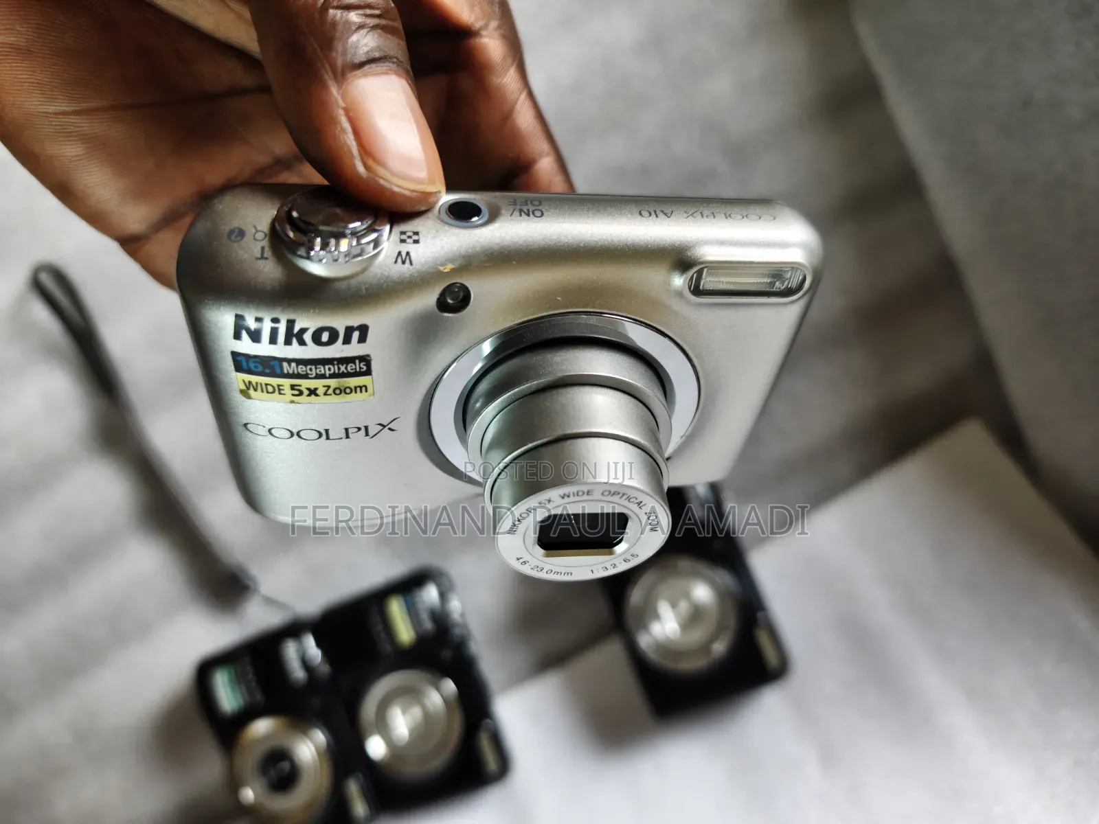 Nikon Digital Photo Video Camera for Vintage Passport Snapping