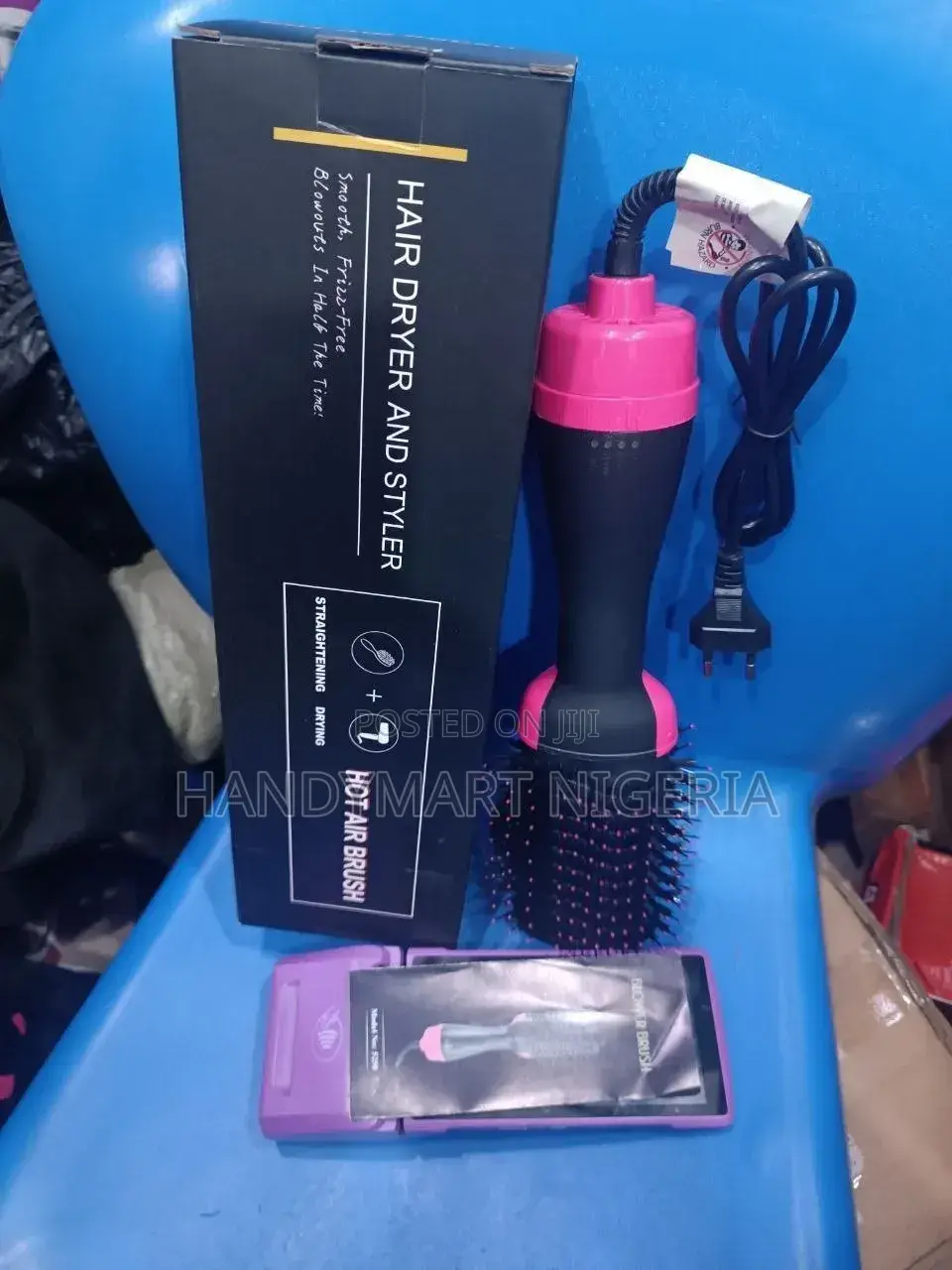 One-Step Hair Dryer and Styler Hot Air Brush.