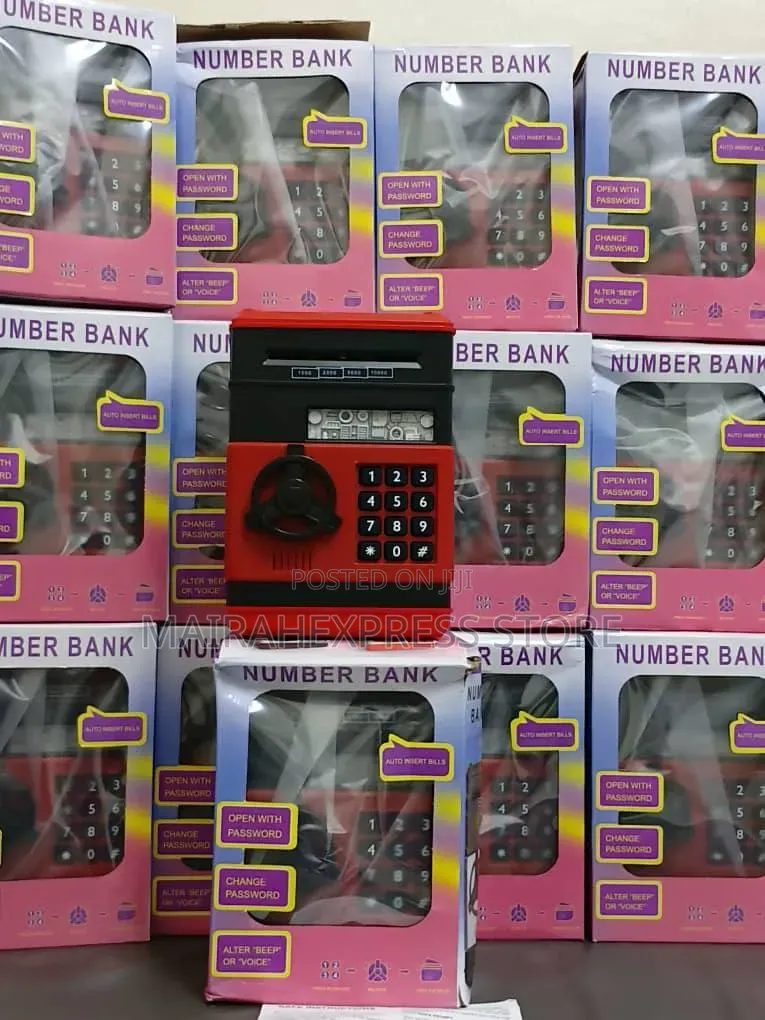 Electronic Kiddies Money-Saving Piggy Bank/Money Locker/Atm Coin Bank