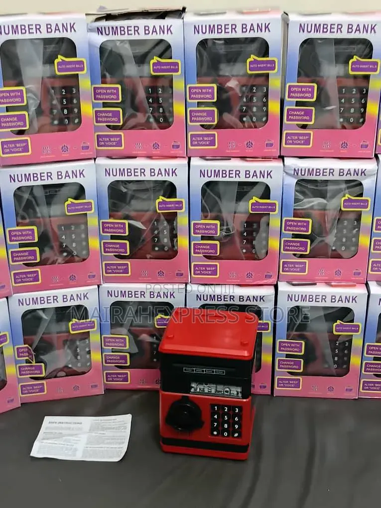 Electronic Kiddies Money-Saving Piggy Bank/Money Locker/Atm Coin Bank