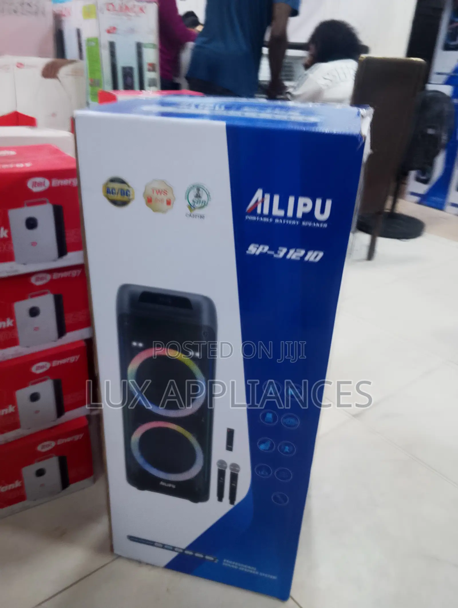 Ailipu Portable Speaker With Fm Radio