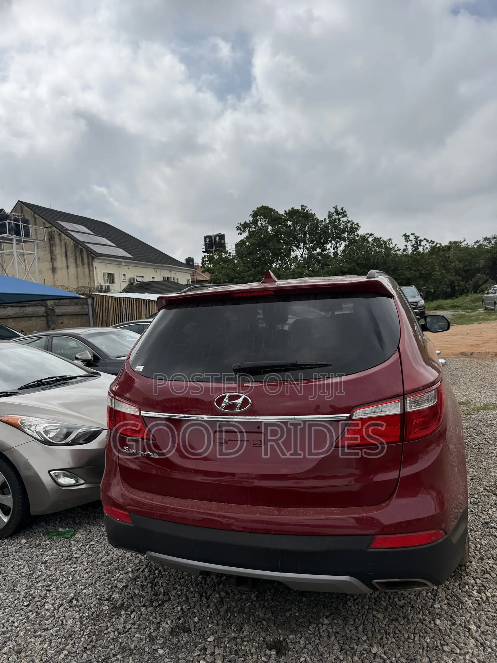 Hyundai Santa Fe Limited 4dr SUV (3.3L 6cyl 6A) 2014 Red