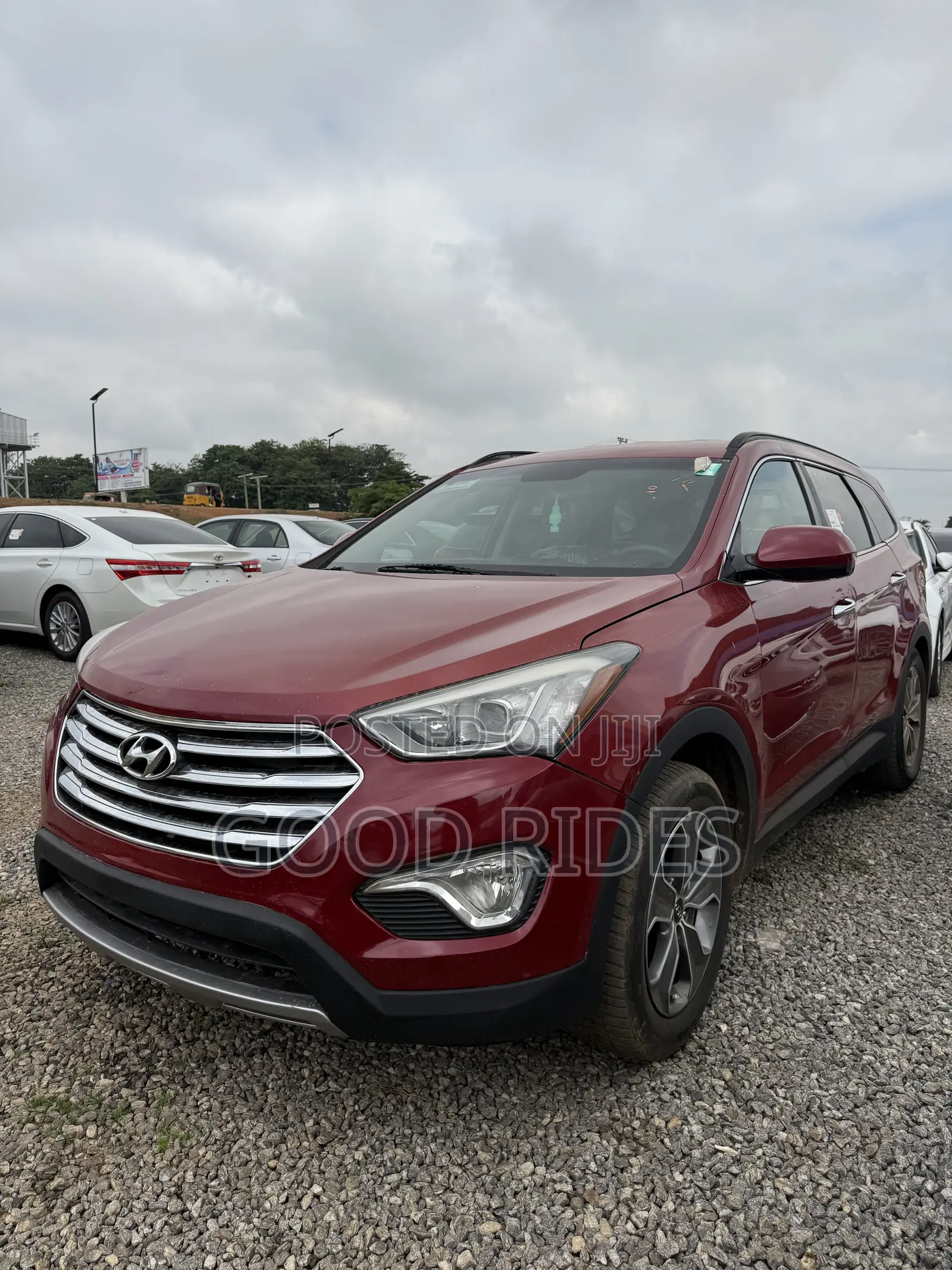 Hyundai Santa Fe Limited 4dr SUV (3.3L 6cyl 6A) 2014 Red