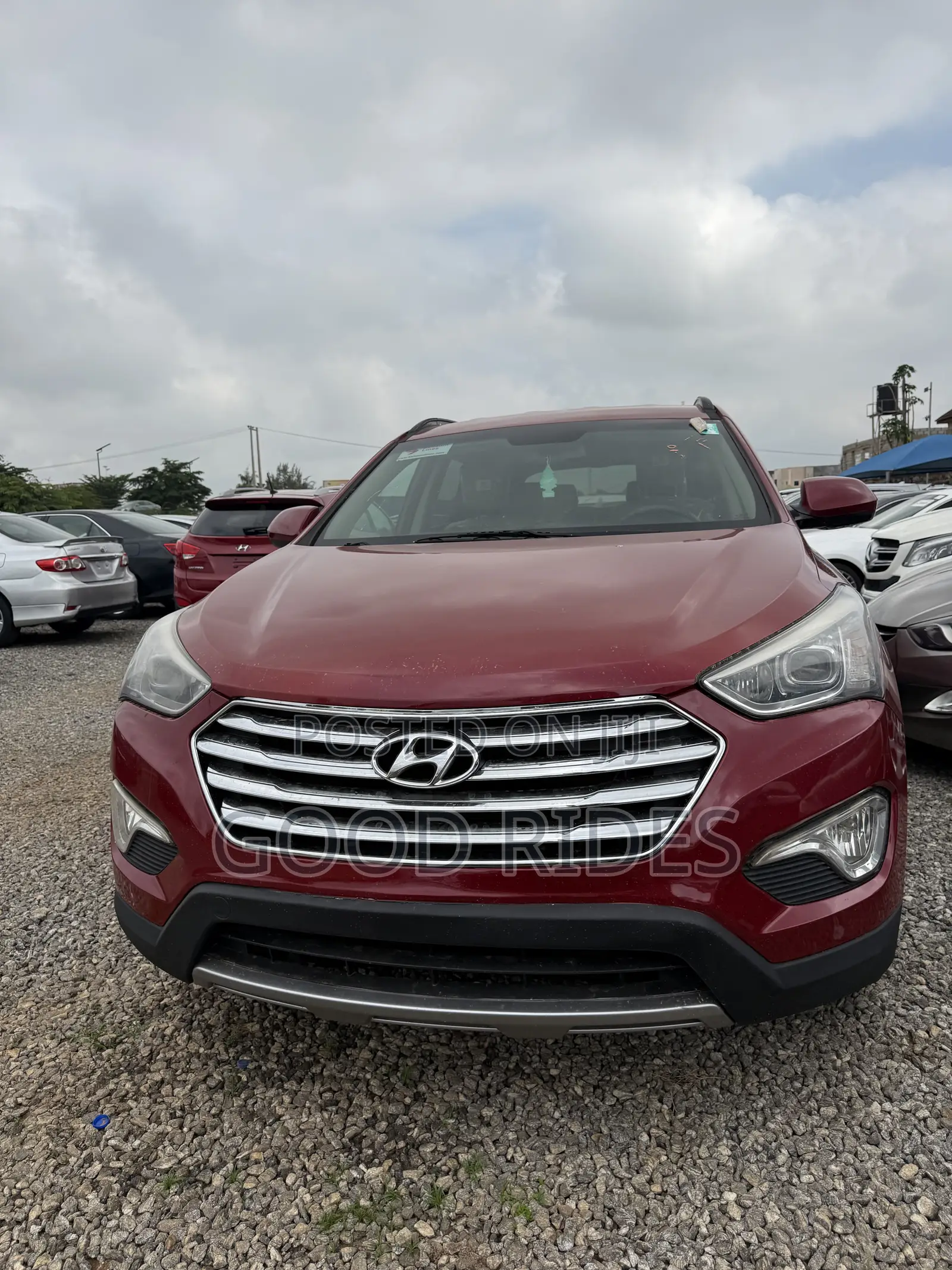 Hyundai Santa Fe Limited 4dr SUV (3.3L 6cyl 6A) 2014 Red