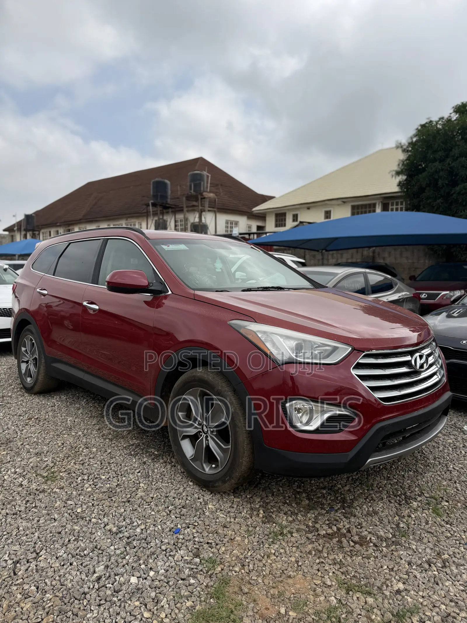 Hyundai Santa Fe Limited 4dr SUV (3.3L 6cyl 6A) 2014 Red