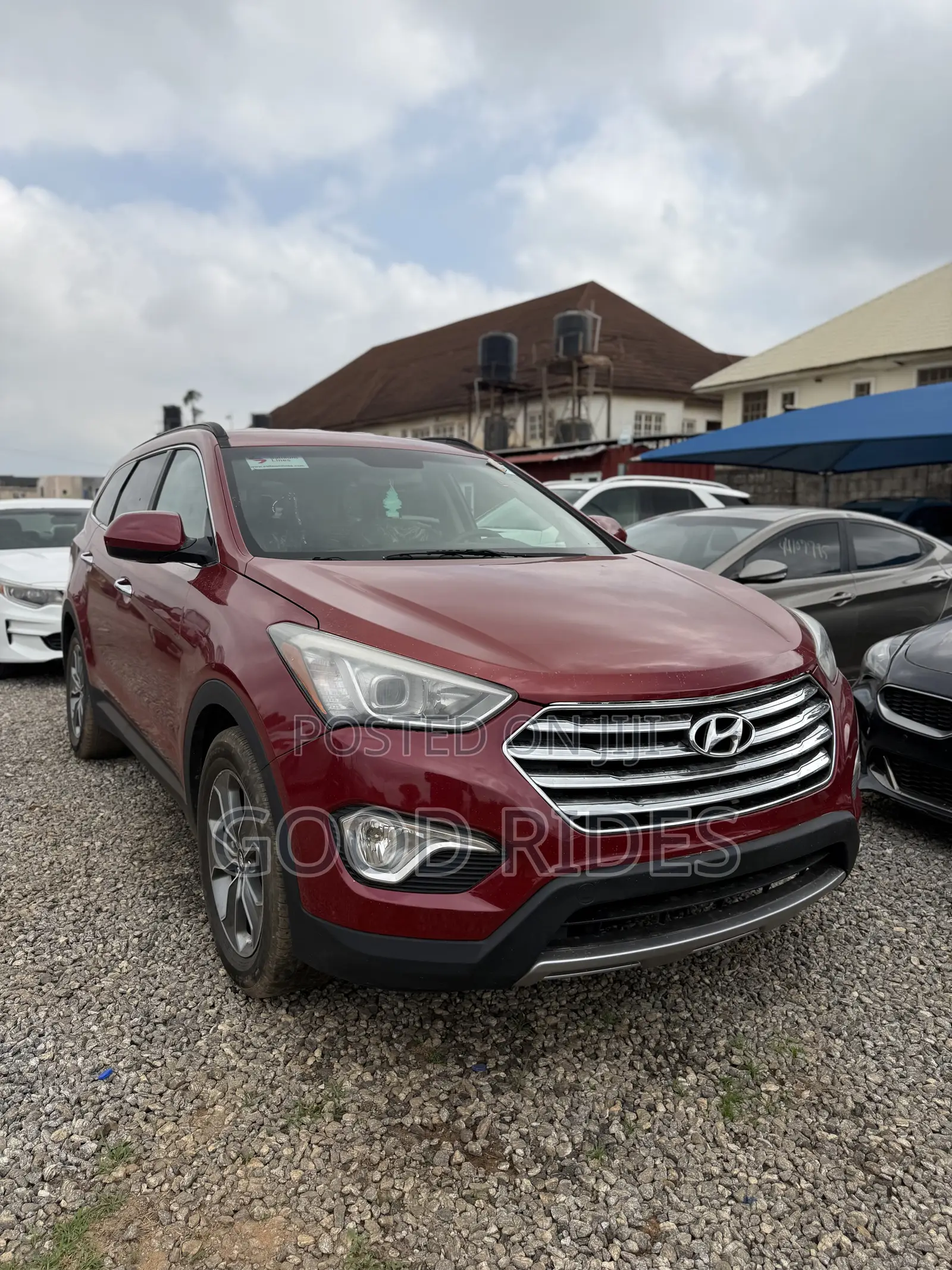 Hyundai Santa Fe Limited 4dr SUV (3.3L 6cyl 6A) 2014 Red
