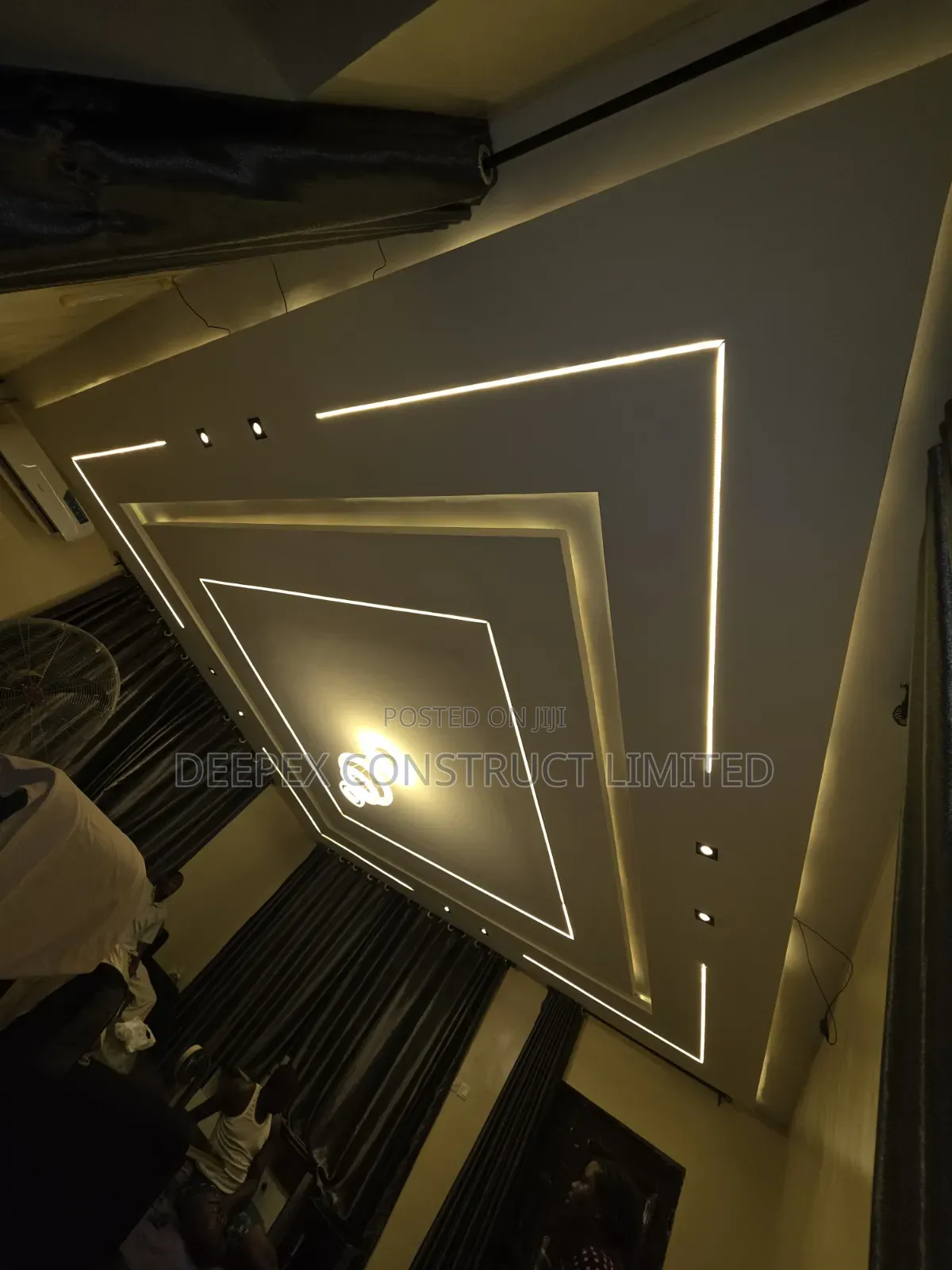 Pop Ceiling Gypsum Ceiling Installation | Abuja