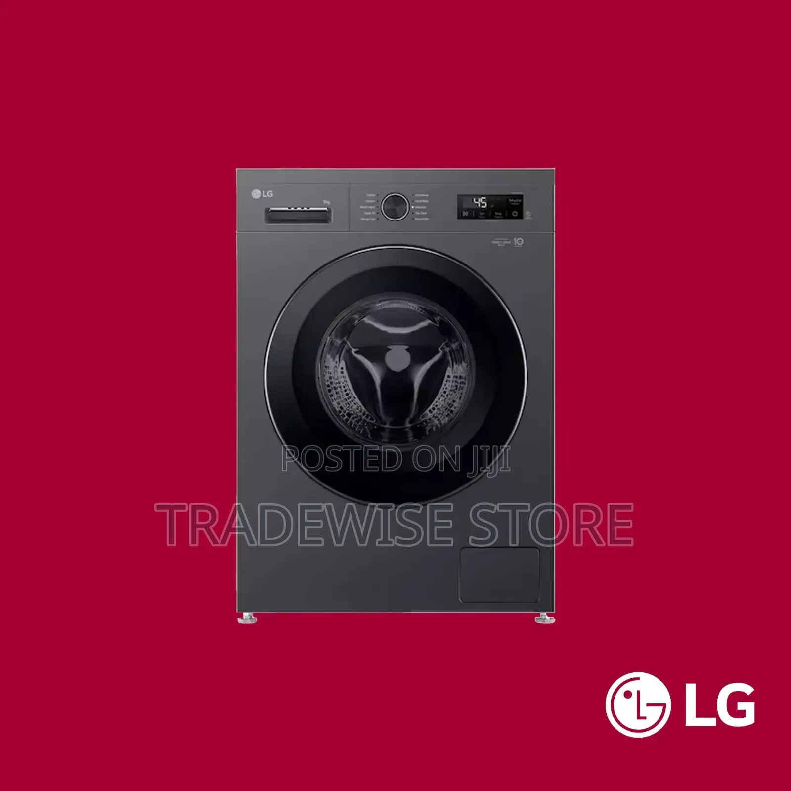 Lg Front Load 9 Kg (F2y1vypyjp) Washing Machine