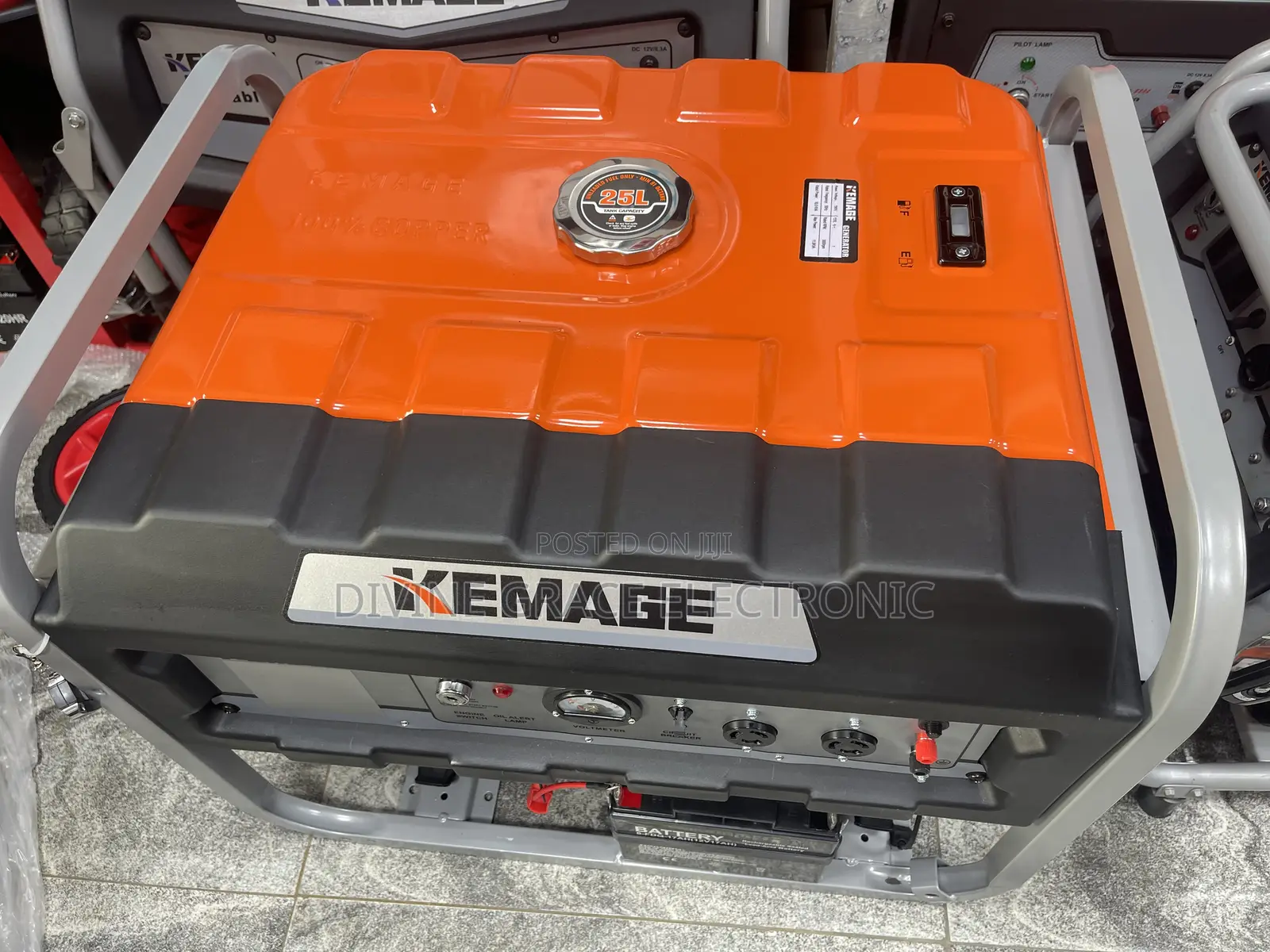 13kva Petrol Kemage Key/Remote Start Copper Coil Generator