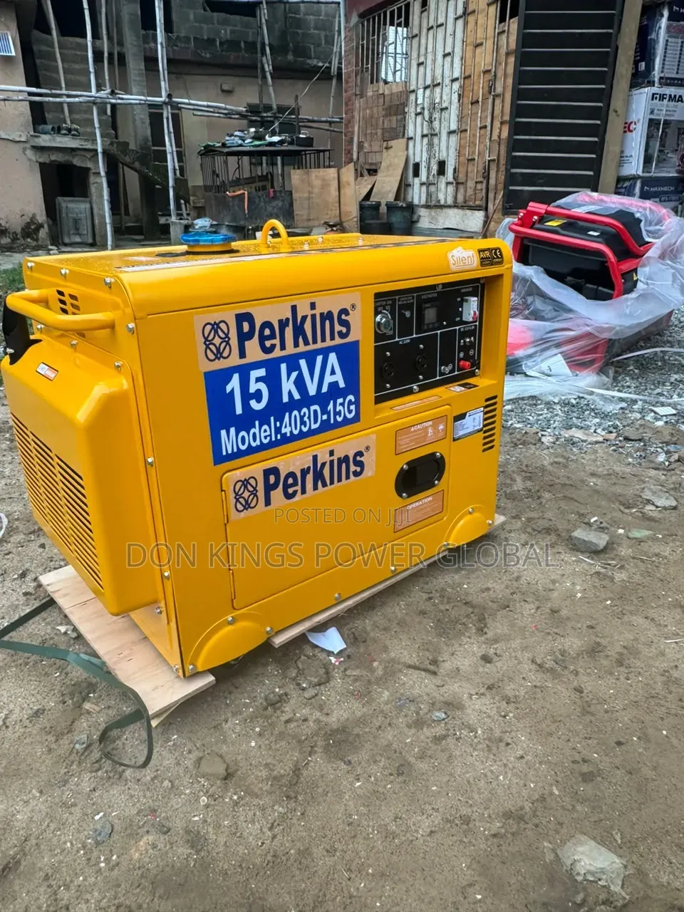 Perkins 15kva Silent Generator for Homes and Businesses