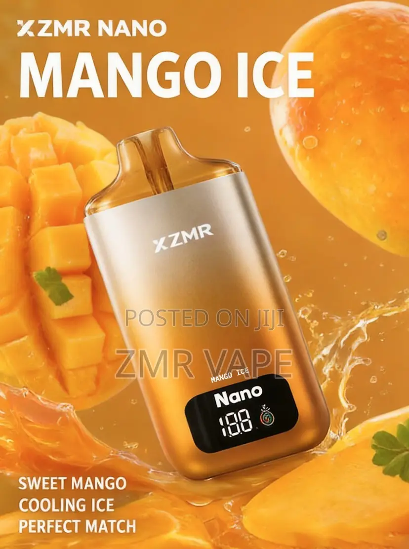 ZMR Nano Rechargeable Disposable Icy Vape With Screen