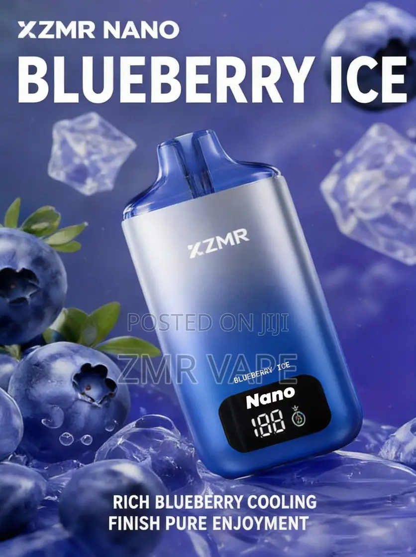 ZMR Nano Rechargeable Disposable Icy Vape With Screen