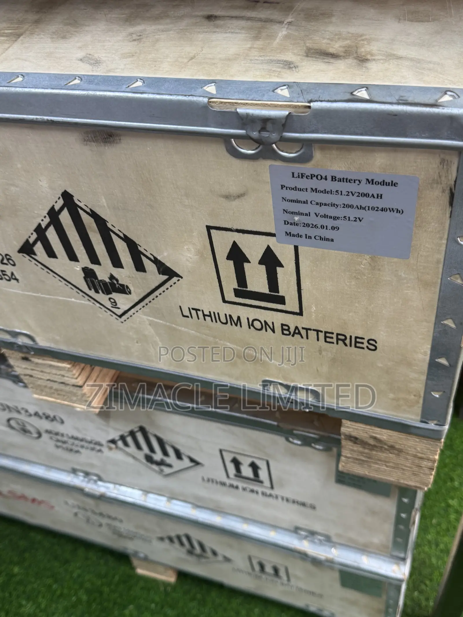 SMS 10kwh (51.2v 200ah) Lithium Battery