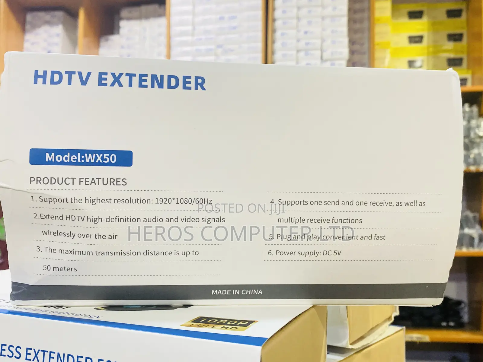 Wireless Hdmi Extender 50m 4 In 1