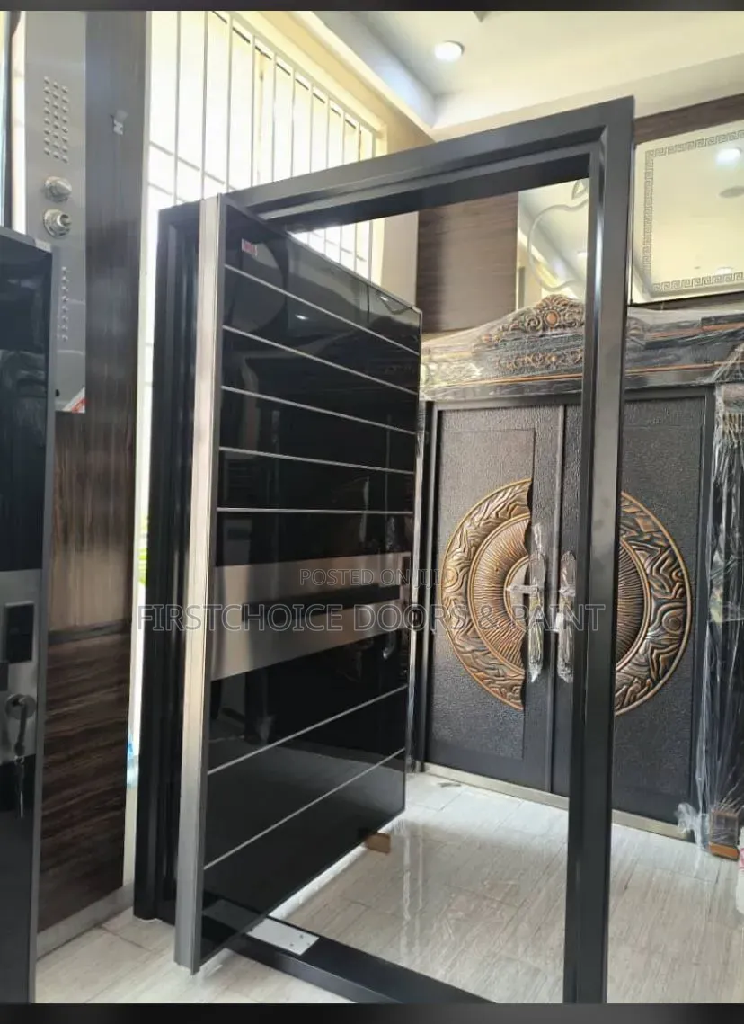 Imported Pivot Door 4ft Width by 7ft Height With Smartlock