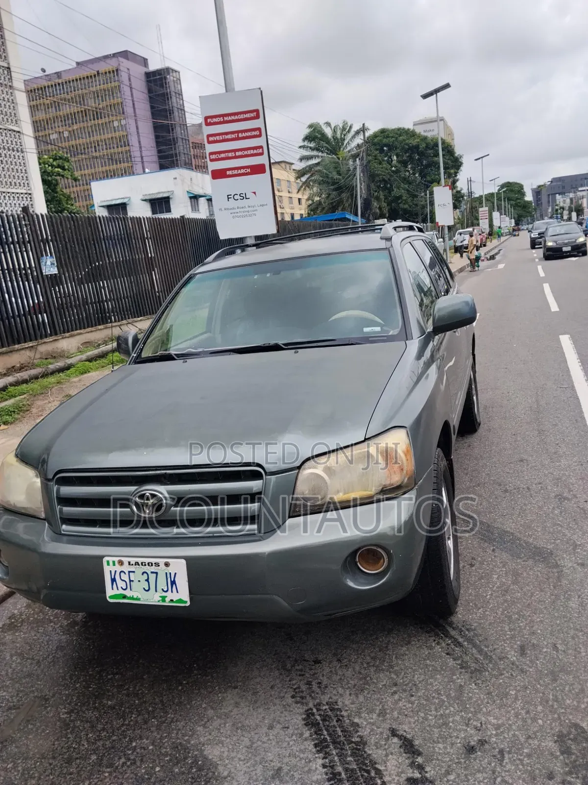 Toyota Highlander 2005 Green